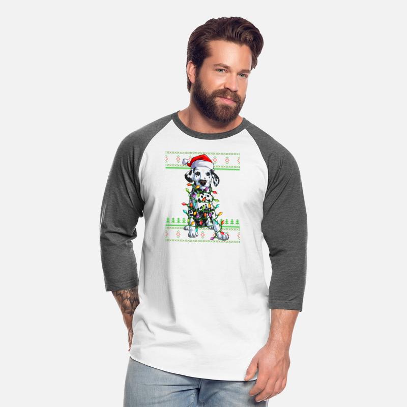 Lighting Santa Ugly Dalmatian