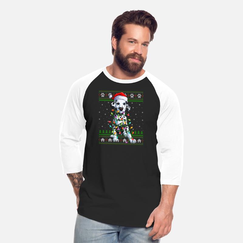 Lighting Santa Ugly Dalmatian