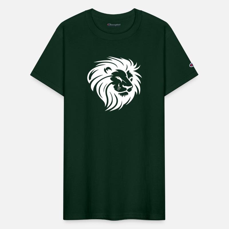 Lion Head With Mane
