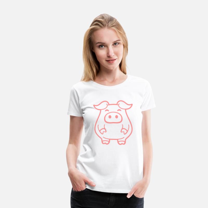 Little cute piggy pig piglet fat chubby animal