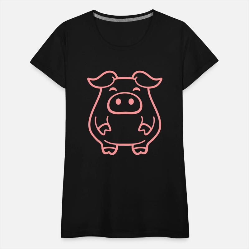 Little cute piggy pig piglet fat chubby animal