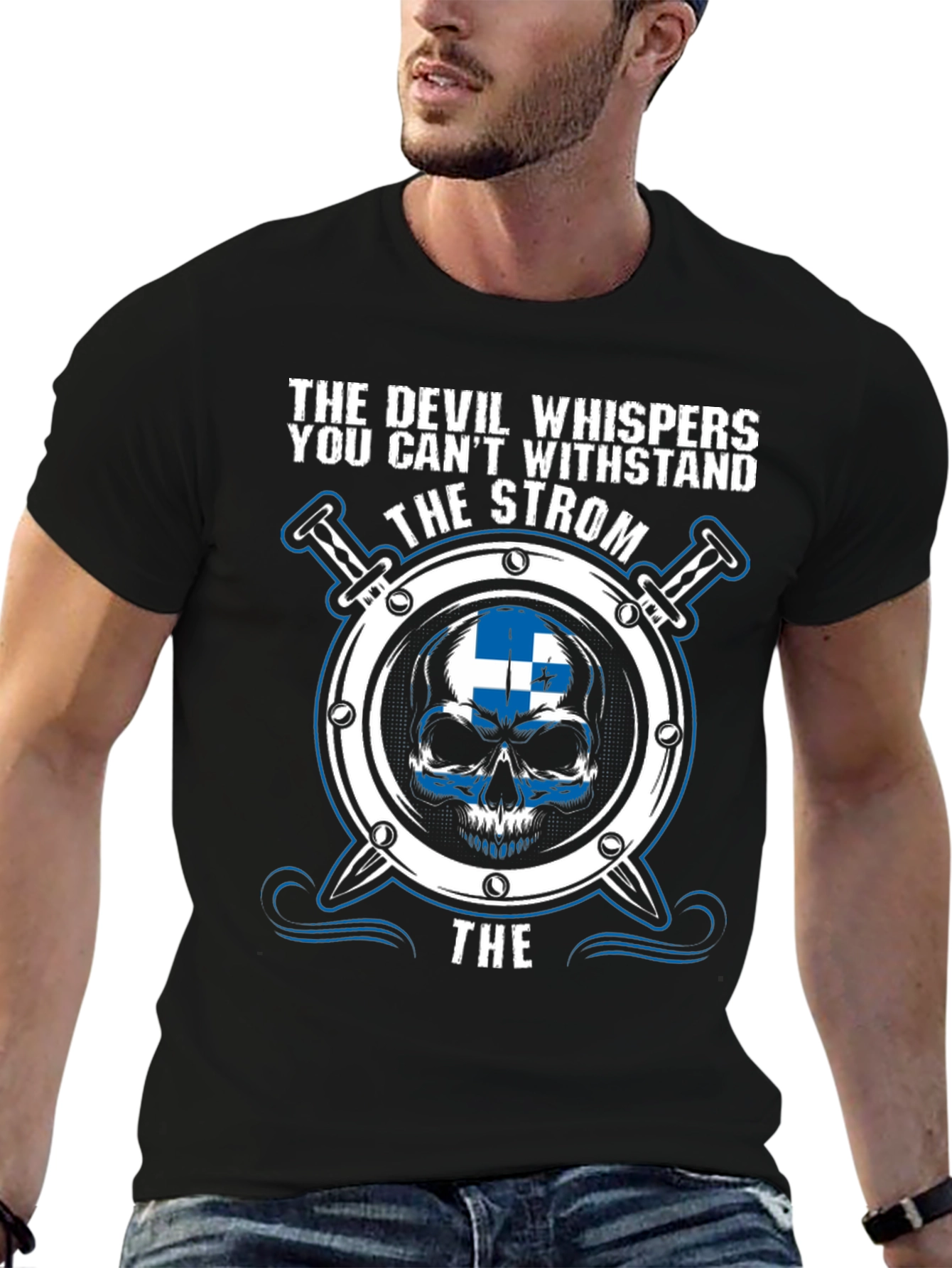 Devil Strom Skull T-Shirt