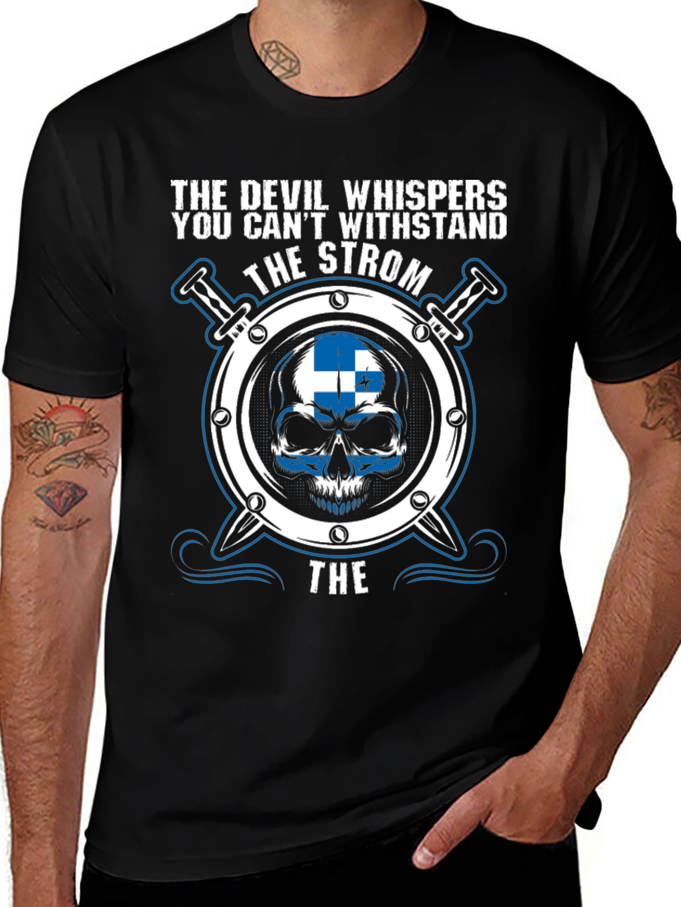 Devil Strom Skull T-Shirt