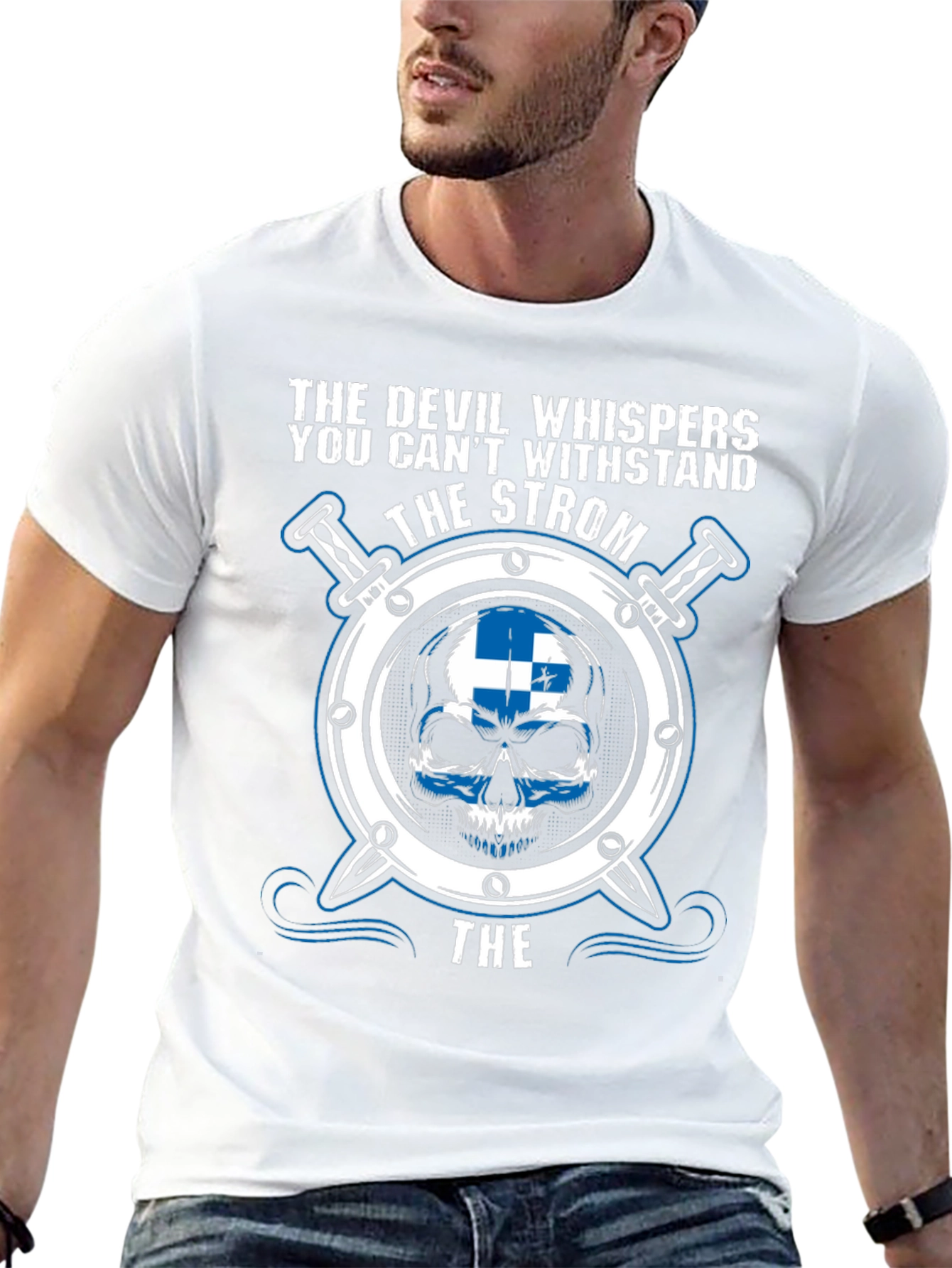 Devil Strom Skull T-Shirt