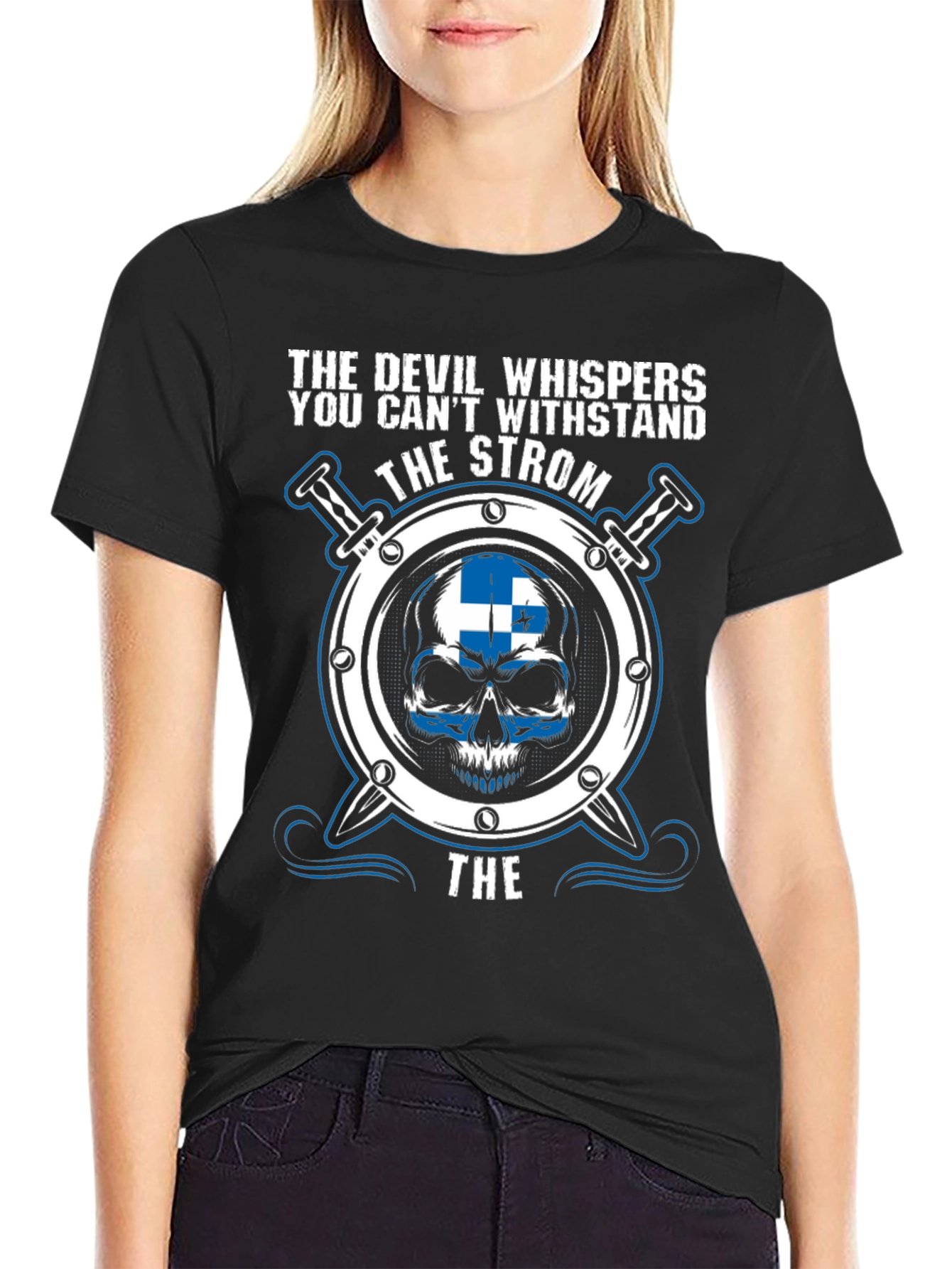 Devil Strom Skull T-Shirt