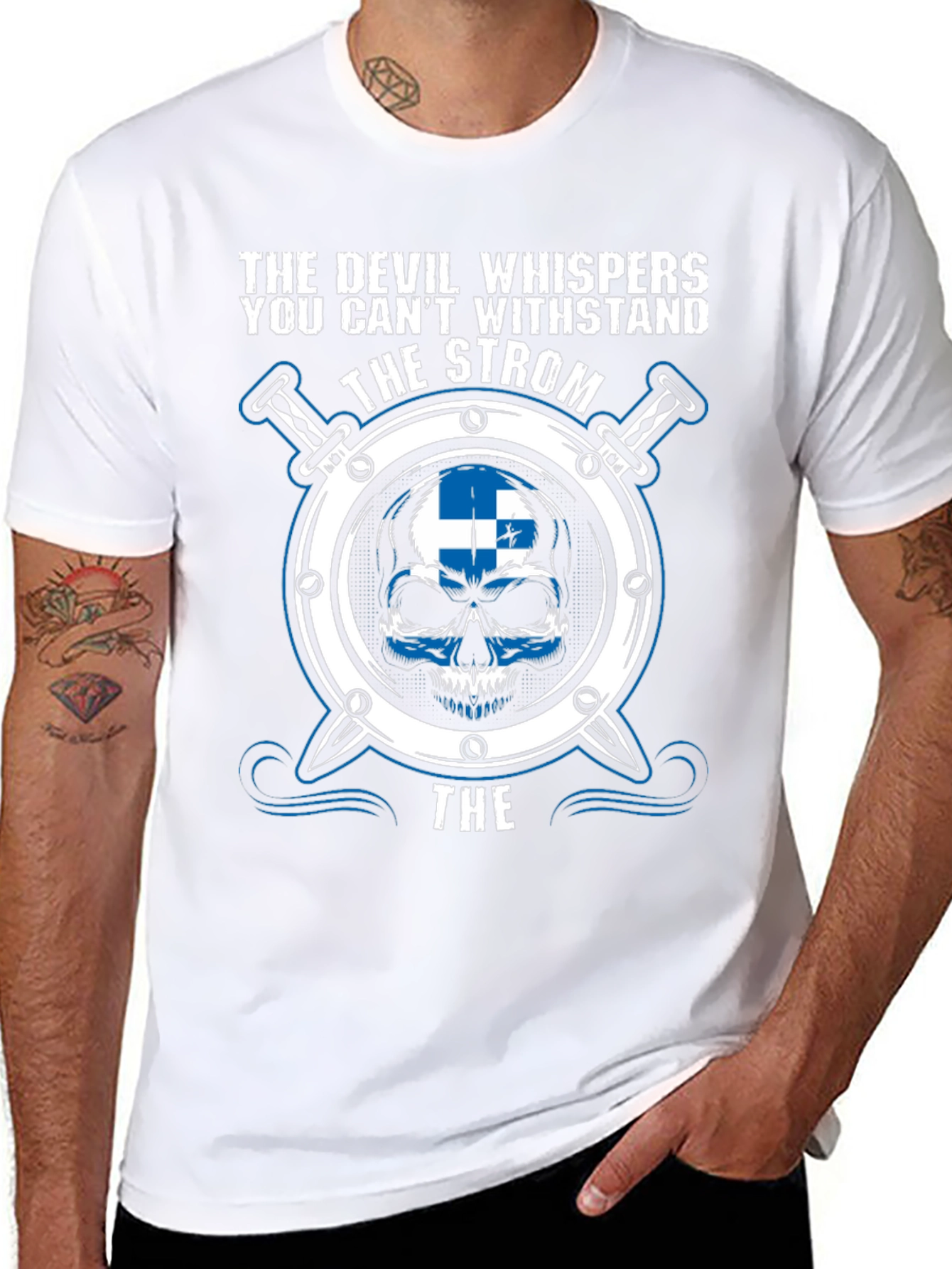 Devil Strom Skull T-Shirt