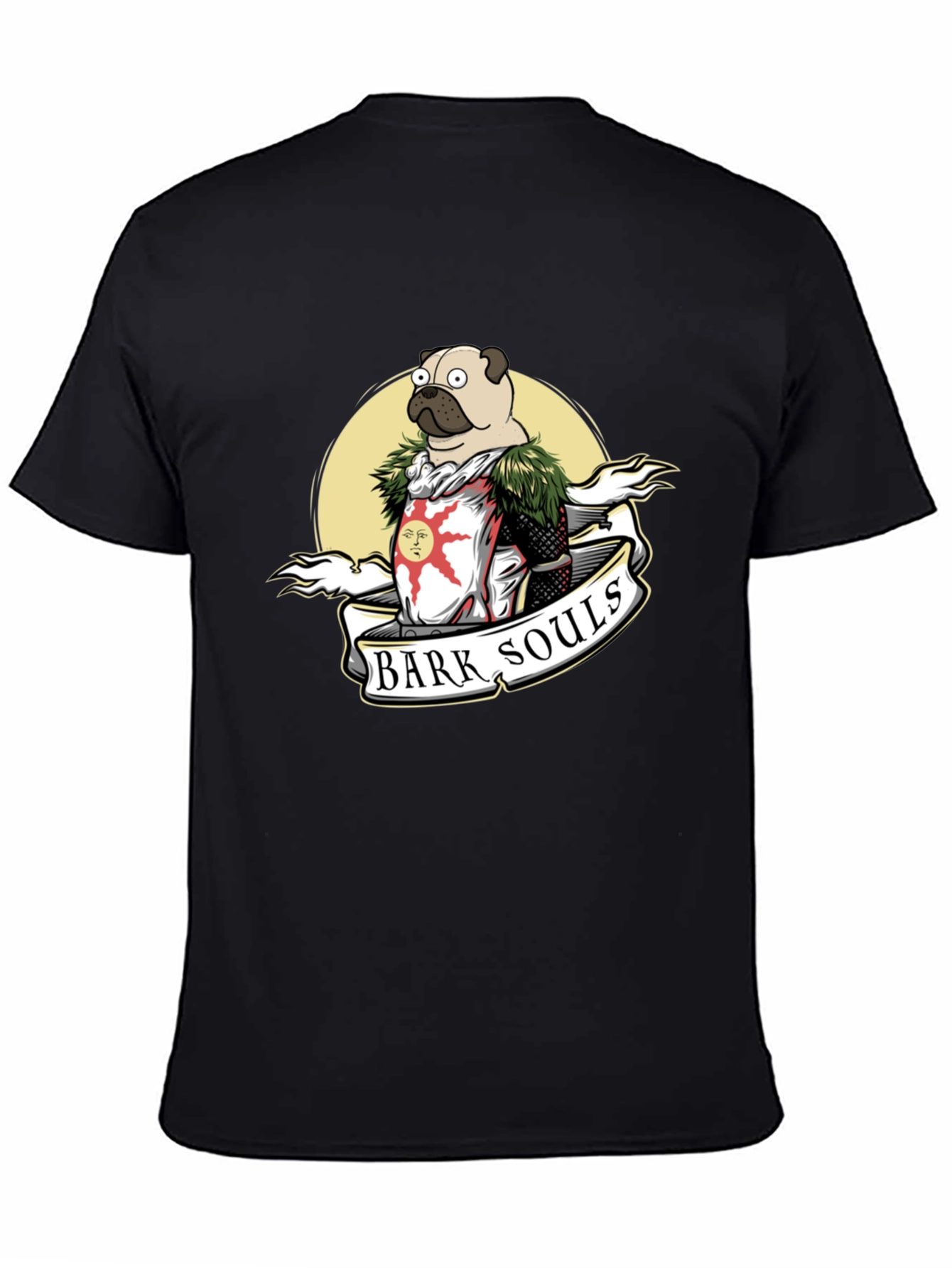 Bark Souls Funny Pug T-Shirt