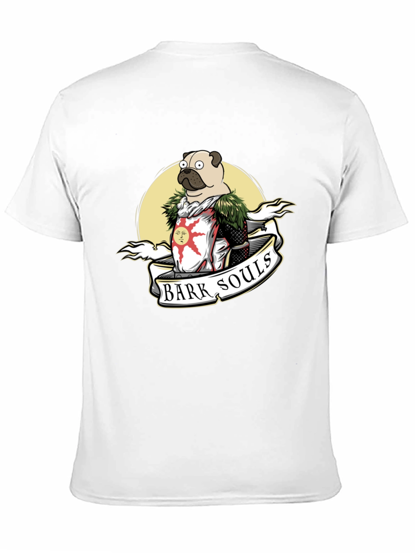 Bark Souls Funny Pug T-Shirt
