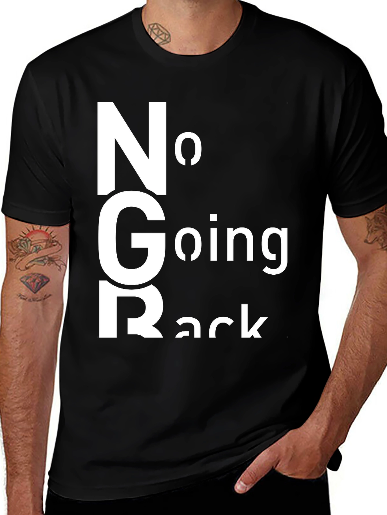 No Going Back Graphic T-Shirt
