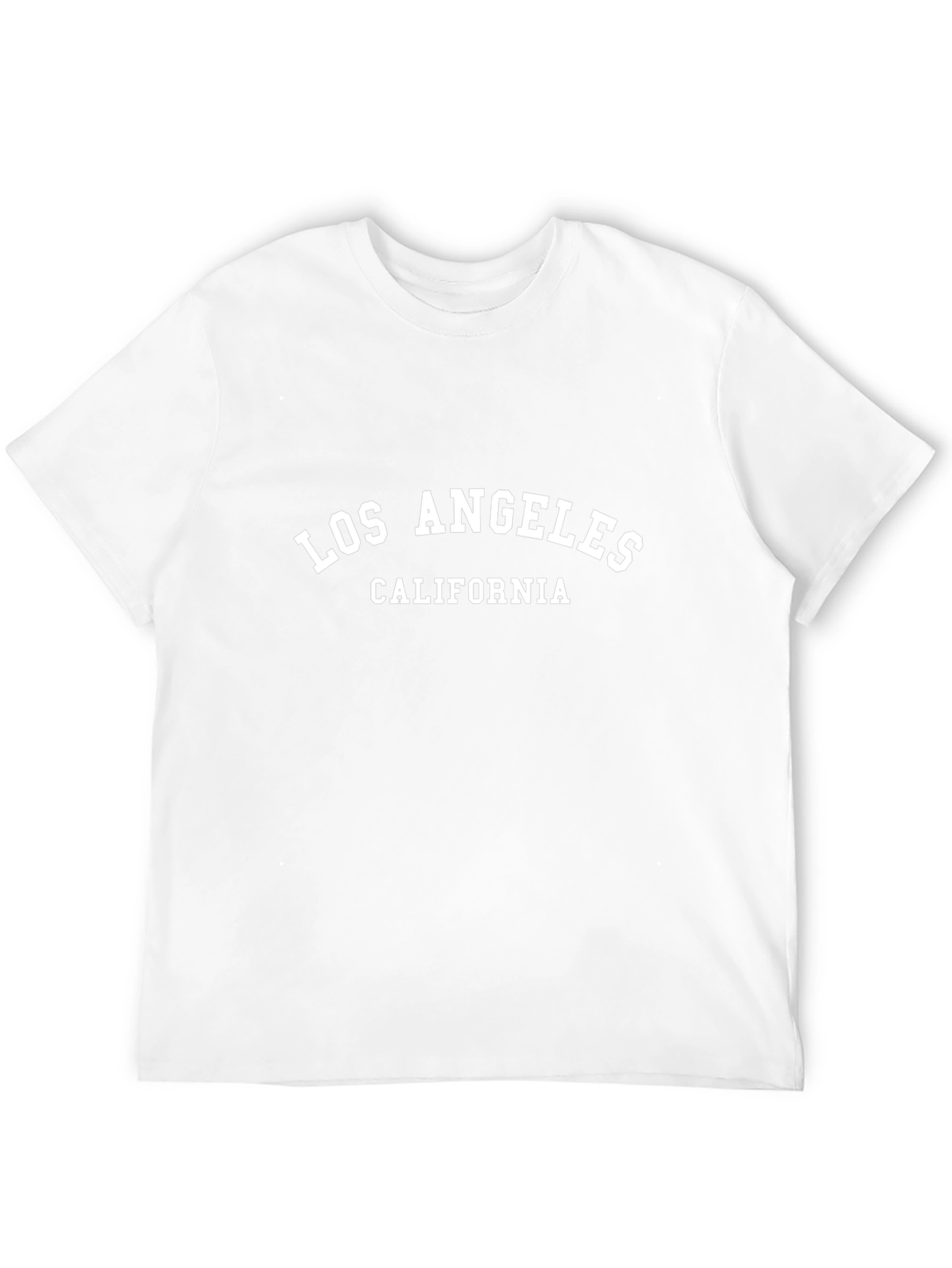 Los Angeles California Black Graphic Tee