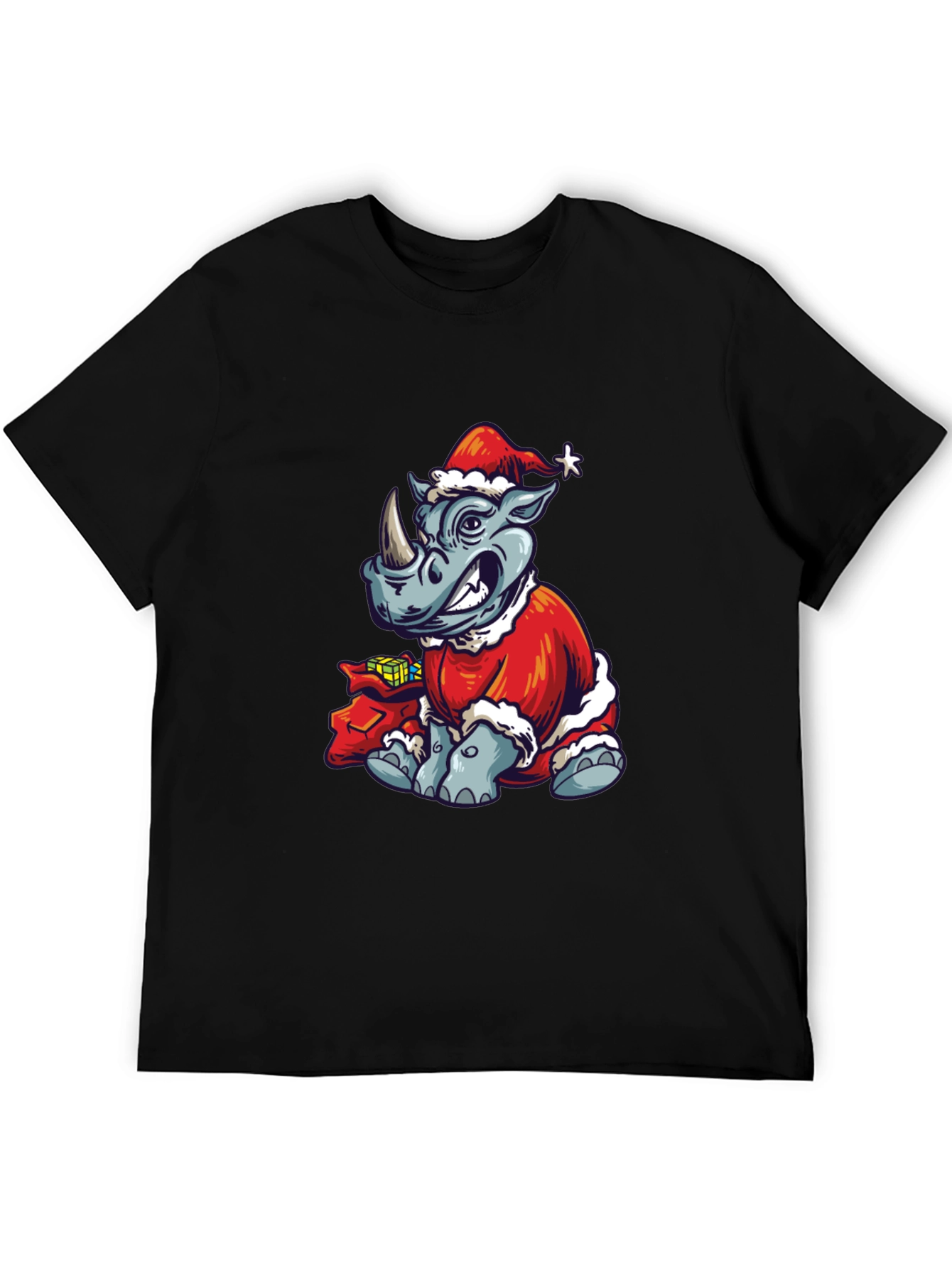 Rhino Christmas T-Shirt