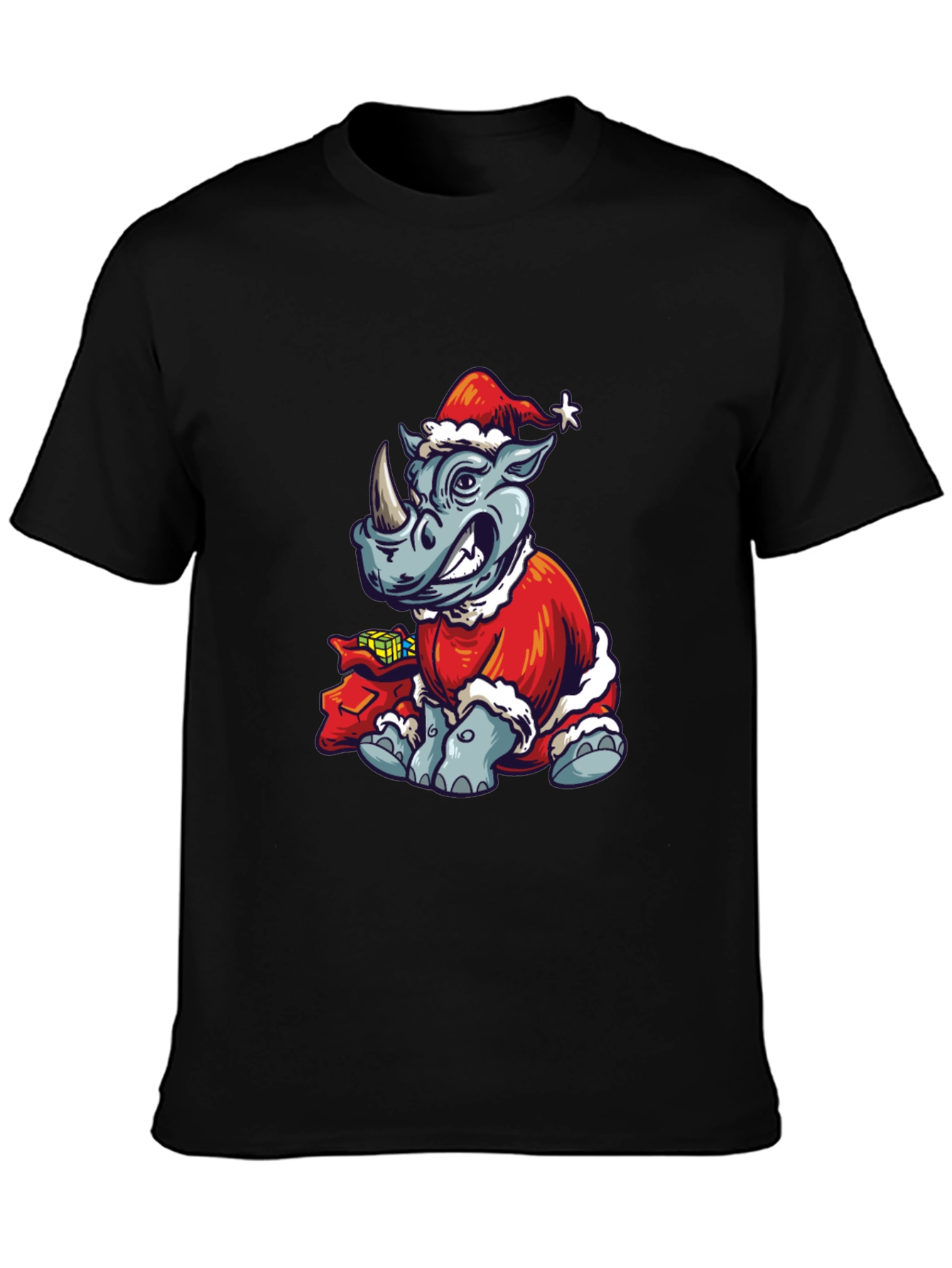 Rhino Christmas T-Shirt