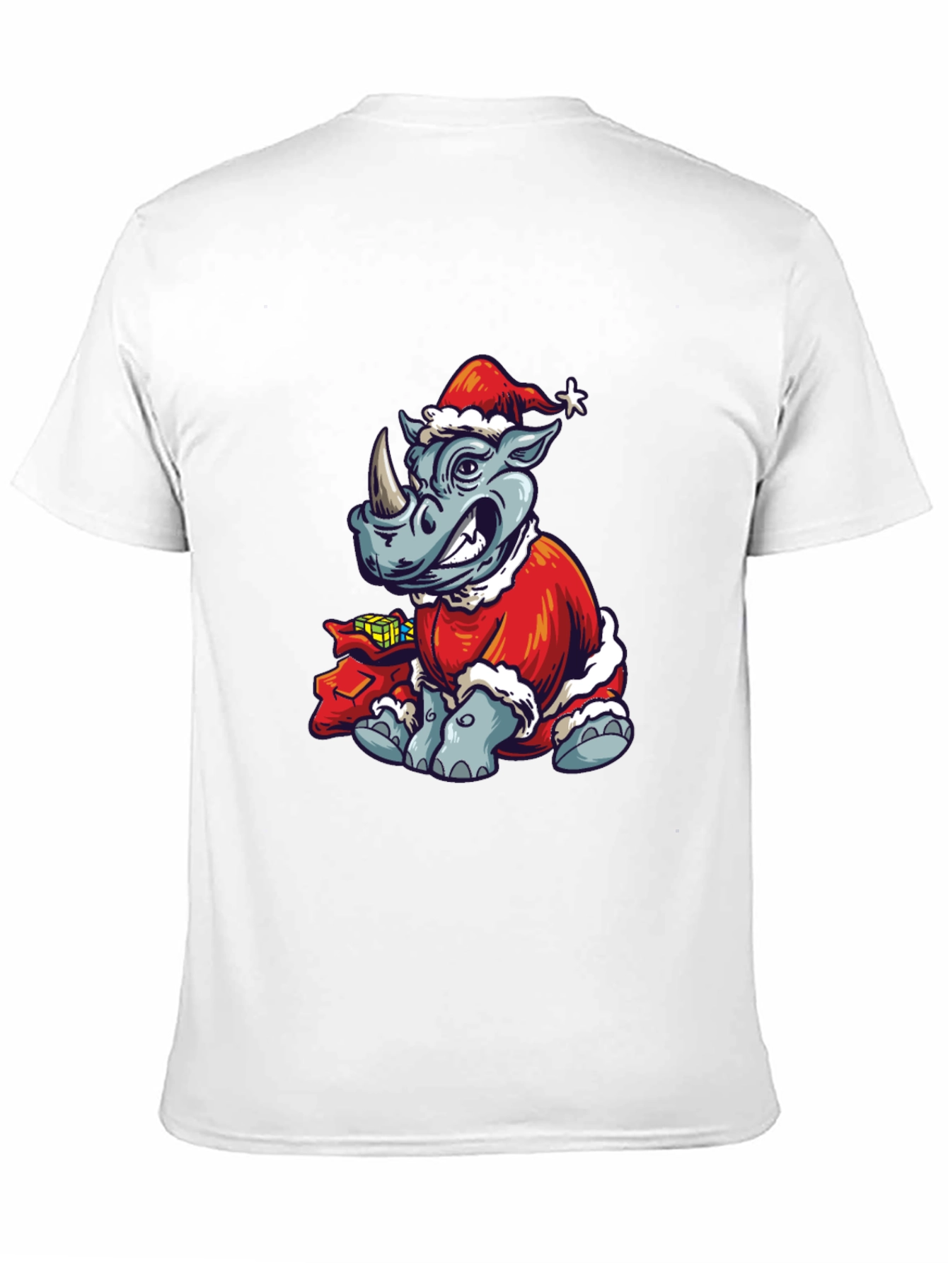 Rhino Christmas T-Shirt