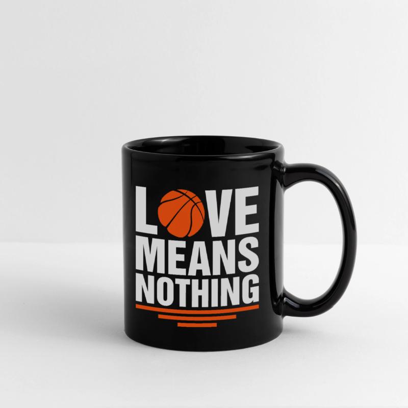Love Means Nothing Basket Ball Tshirt