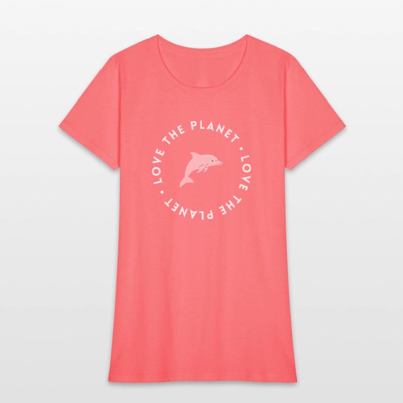 love the planet dolphin design
