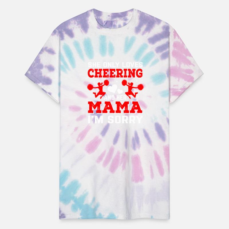 Loves Cheer Mom Cheerleading Mommy Mother's Da