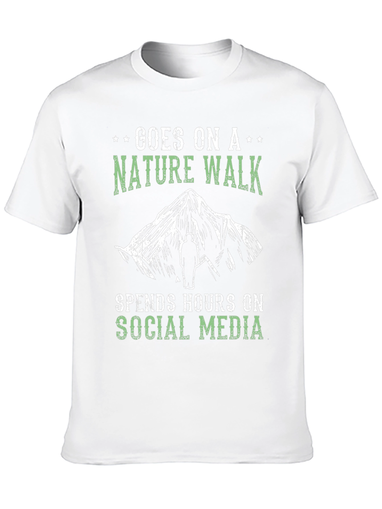 Nature Walk Social Media T-Shirt