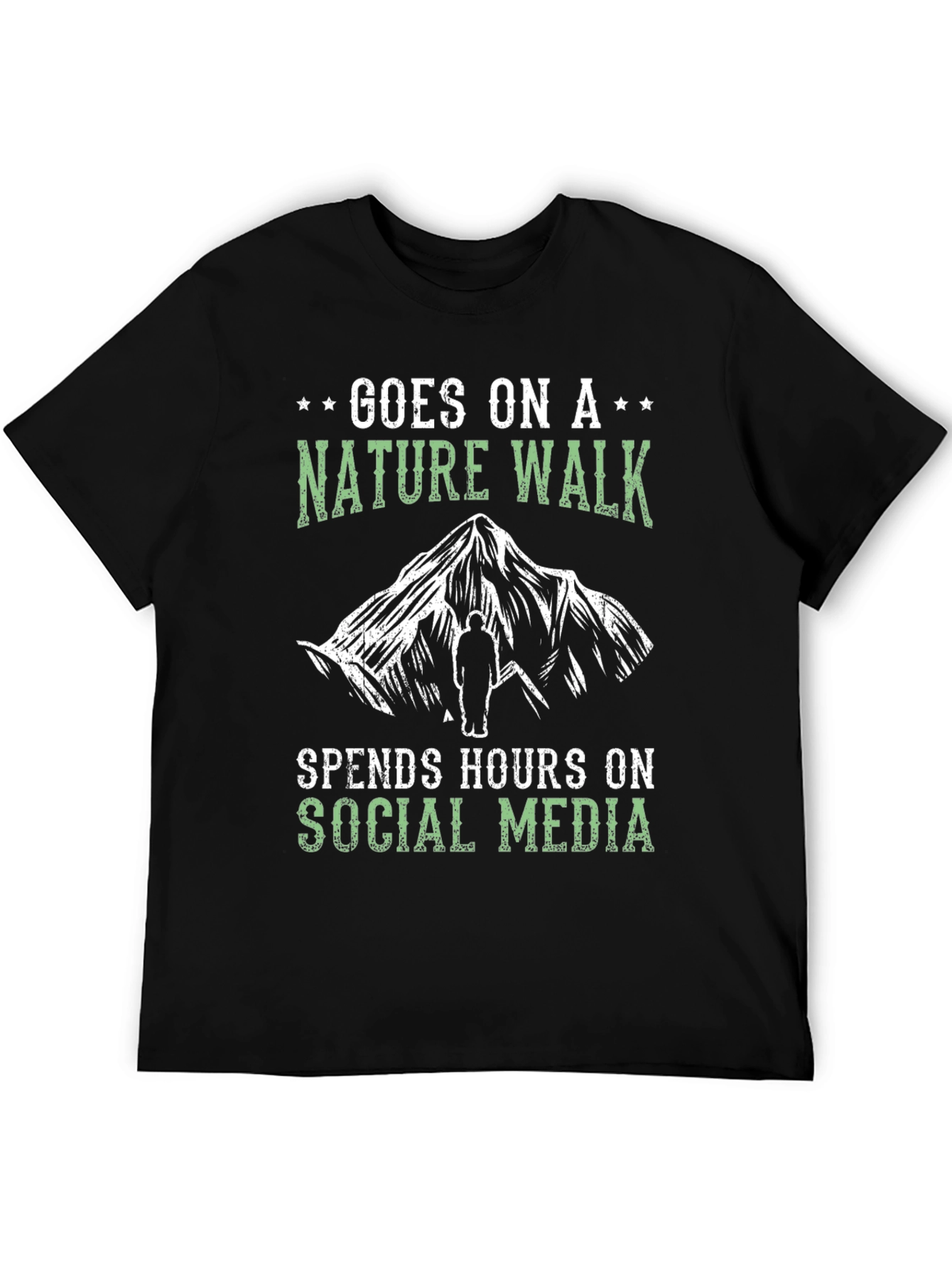 Nature Walk Social Media T-Shirt
