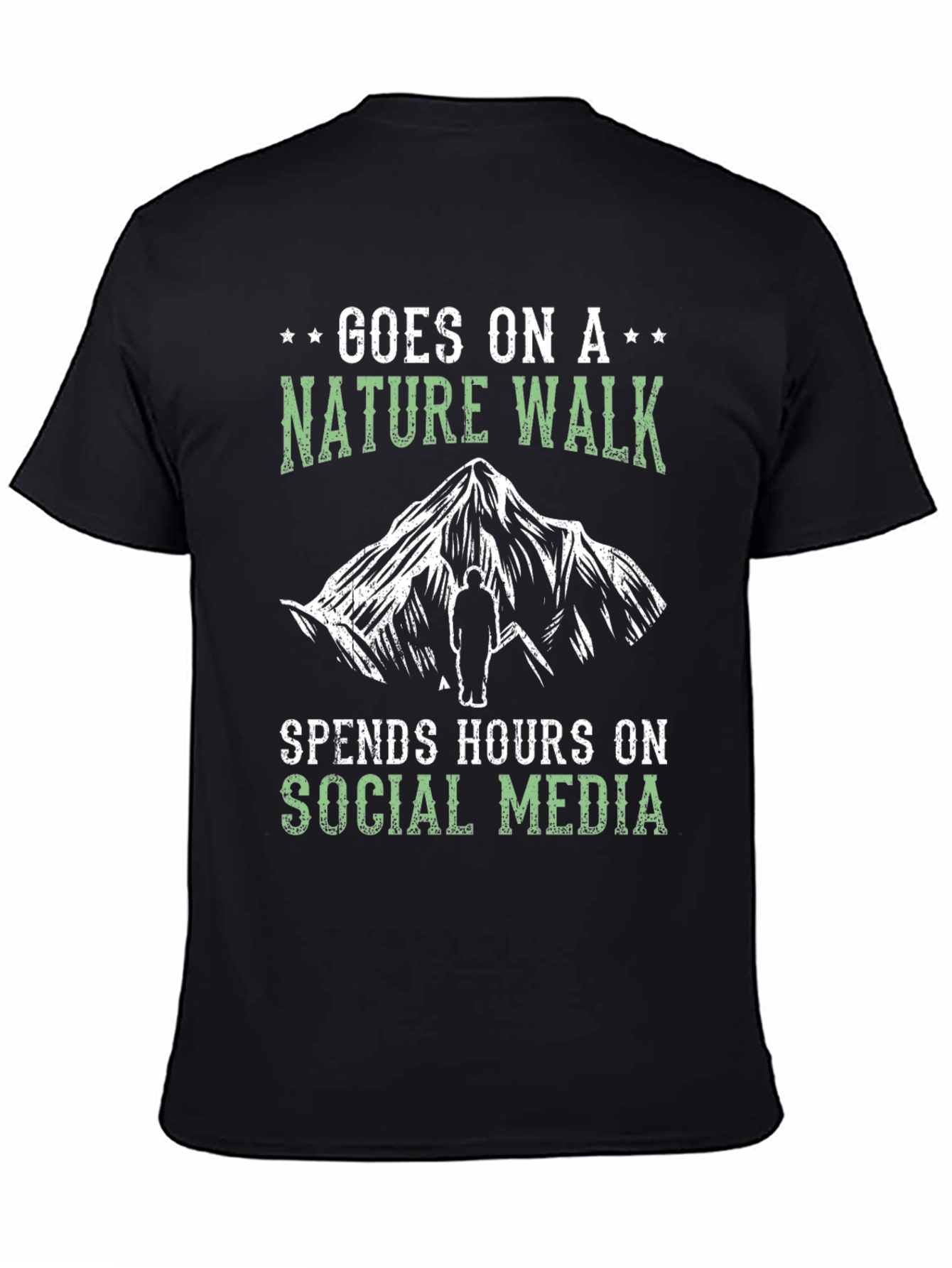Nature Walk Social Media T-Shirt