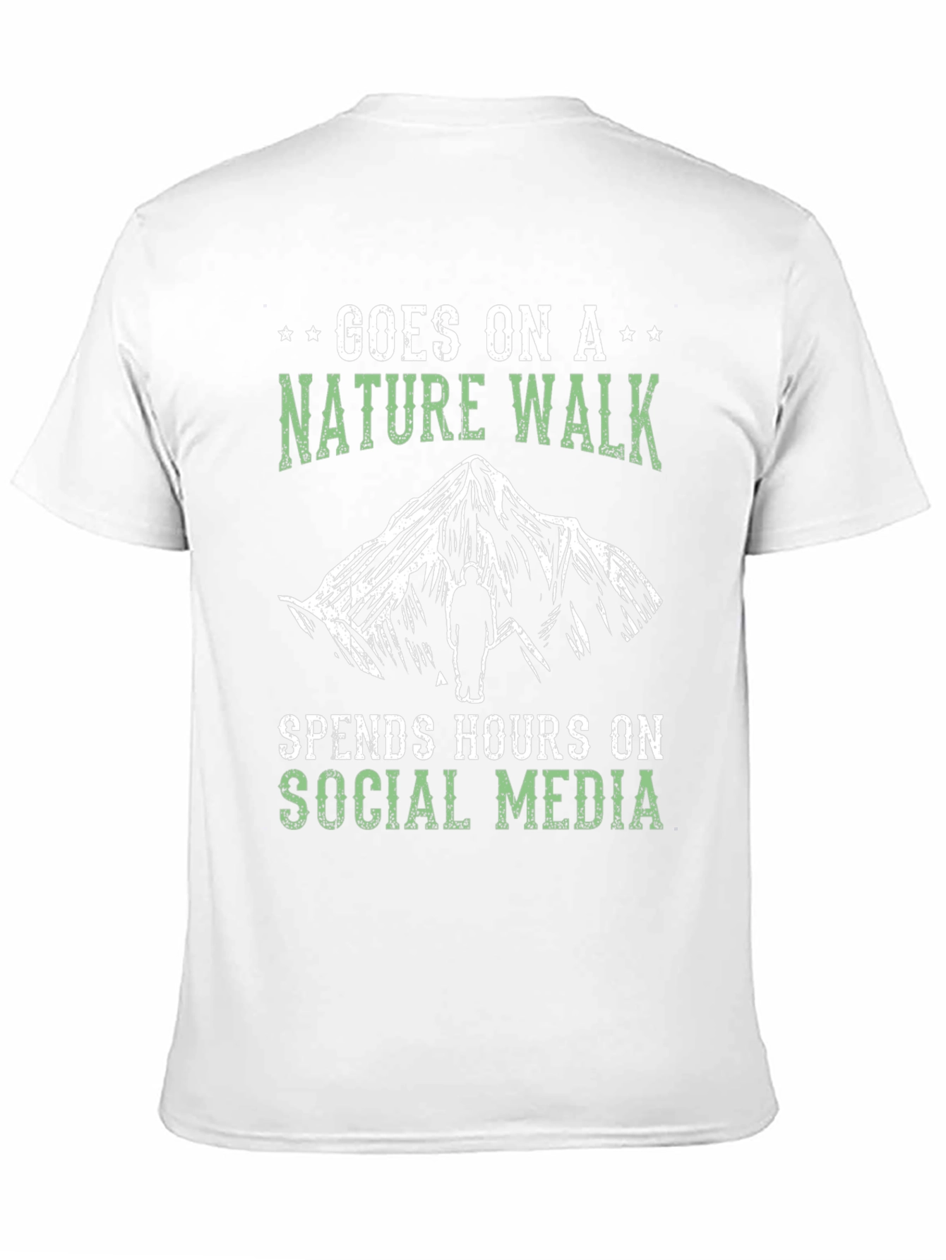 Nature Walk Social Media T-Shirt