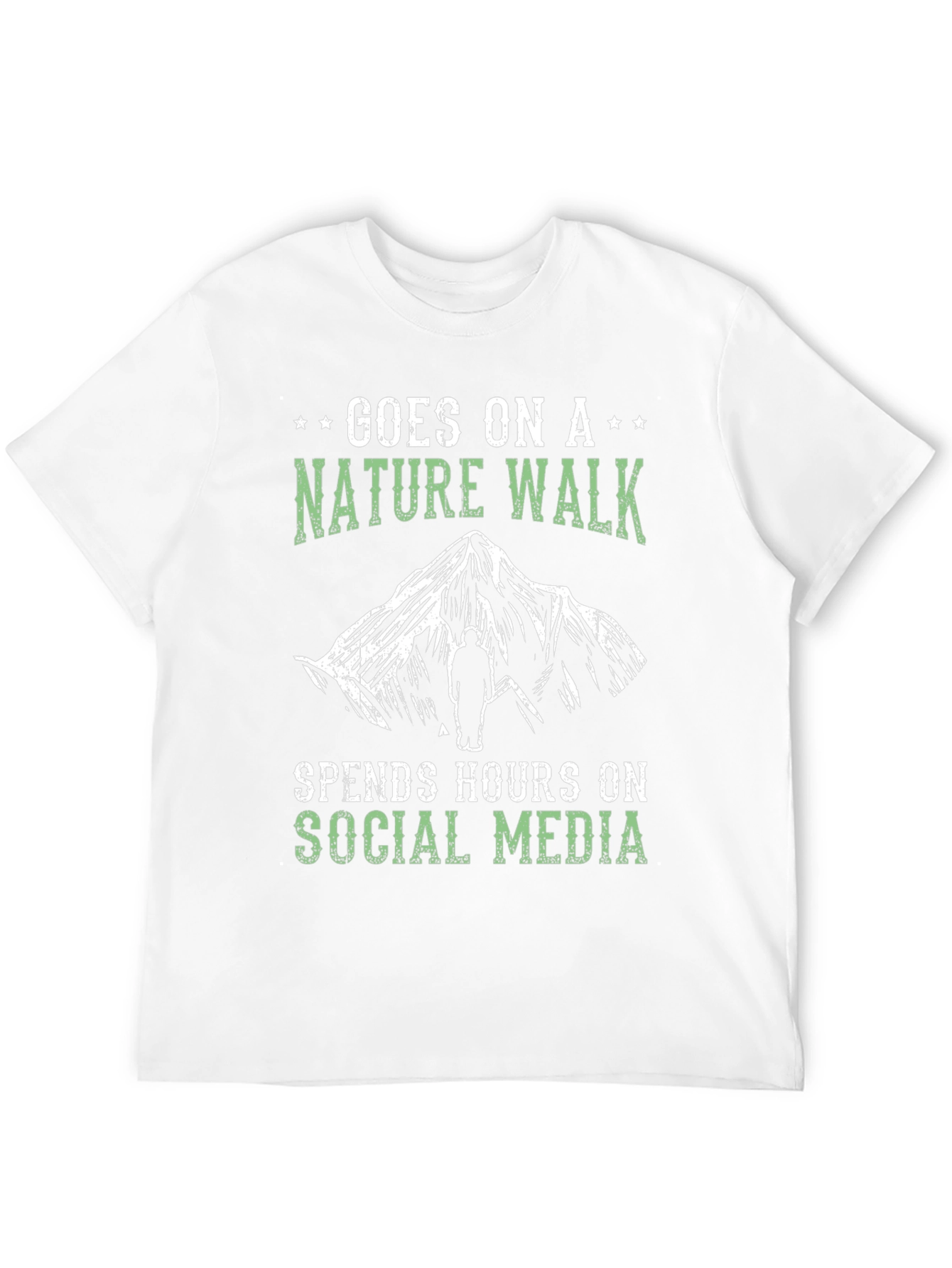 Nature Walk Social Media T-Shirt