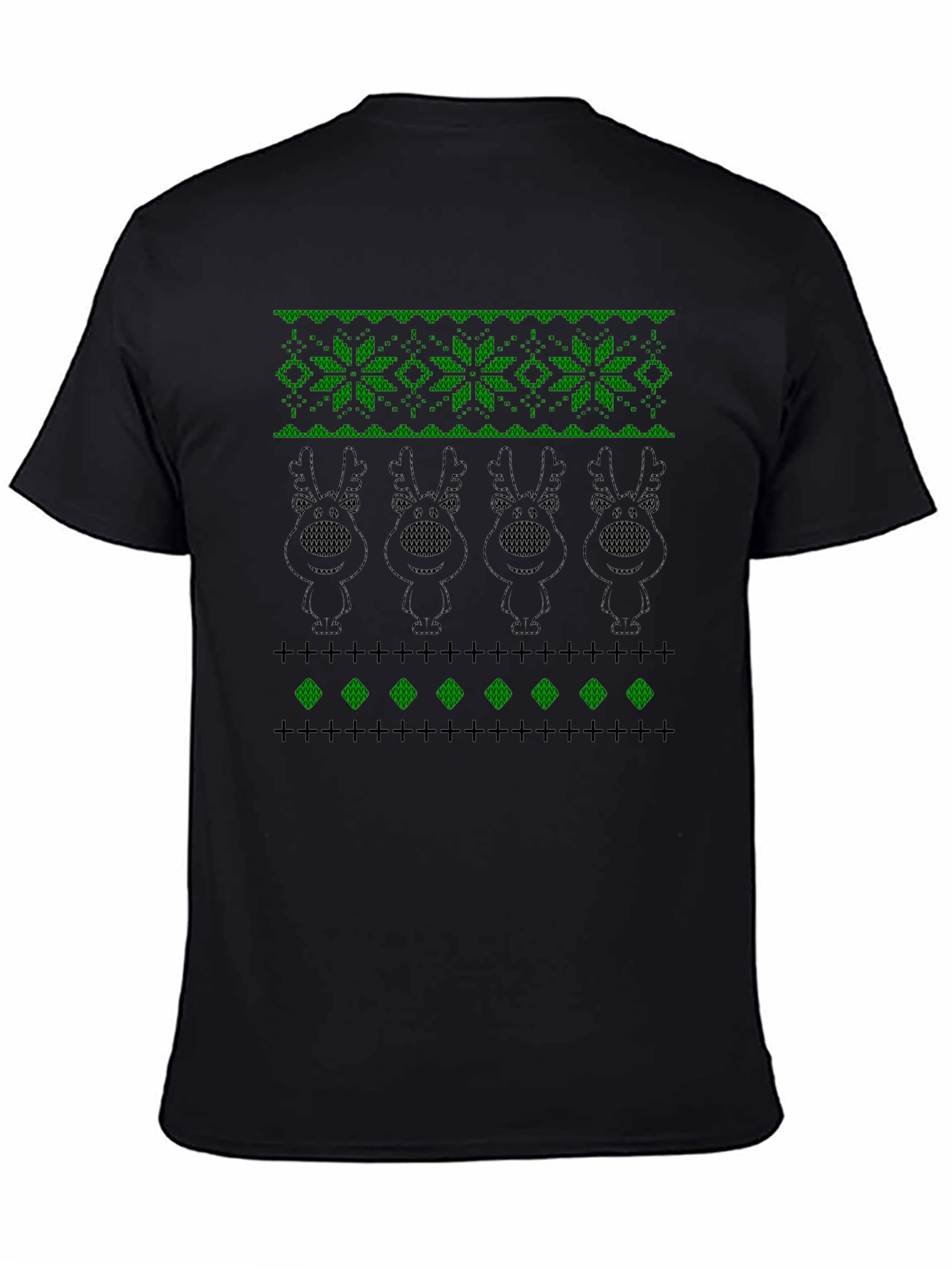 Novelty Knit Reindeer T-Shirt
