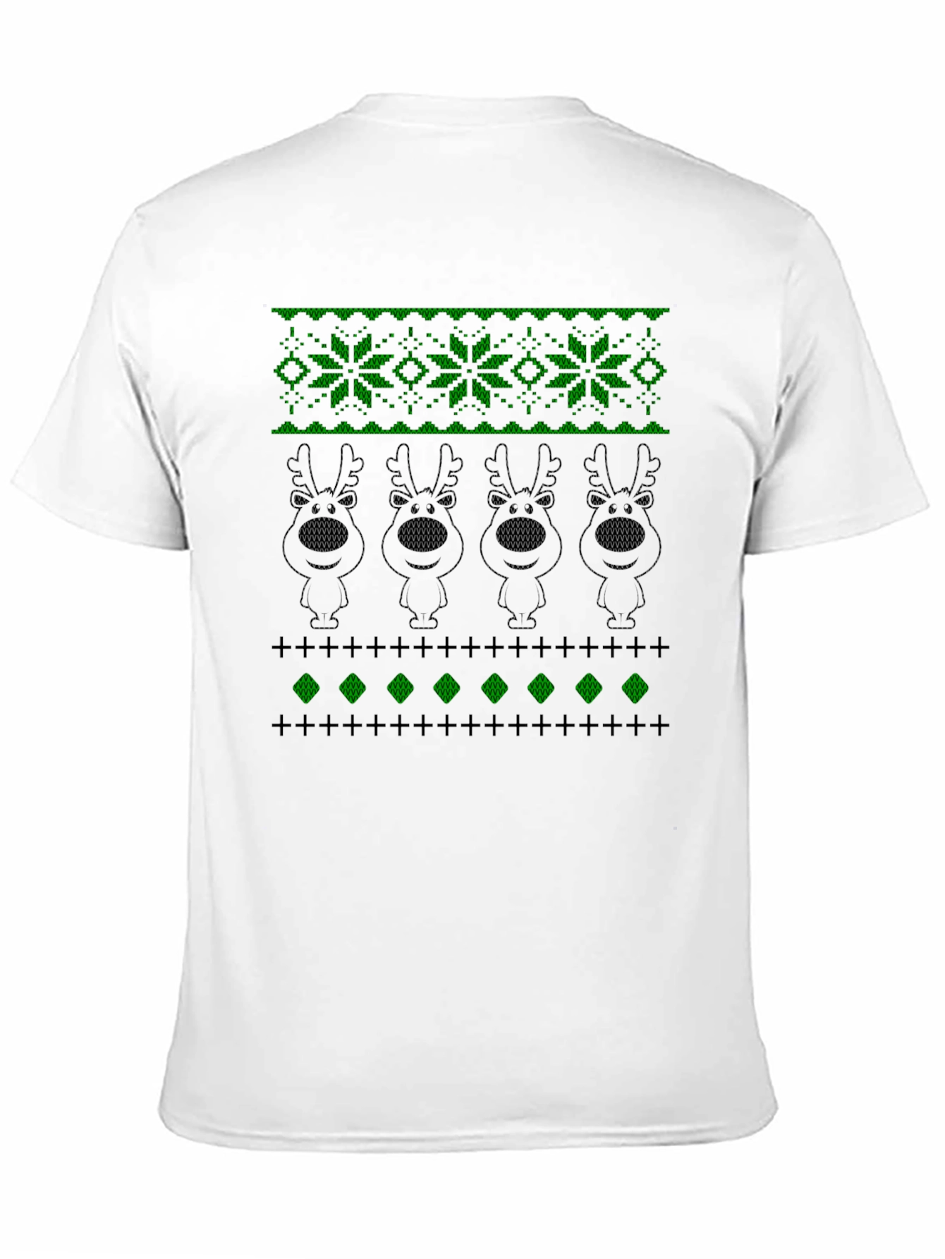 Novelty Knit Reindeer T-Shirt