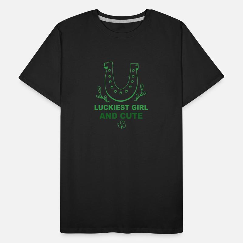 Luckiest Girl And Cute Funny St.Patrick Day