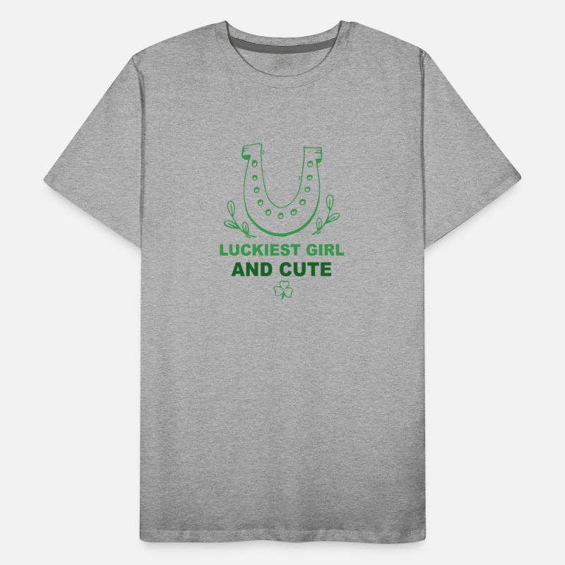 Luckiest Girl And Cute Funny St.Patrick Day