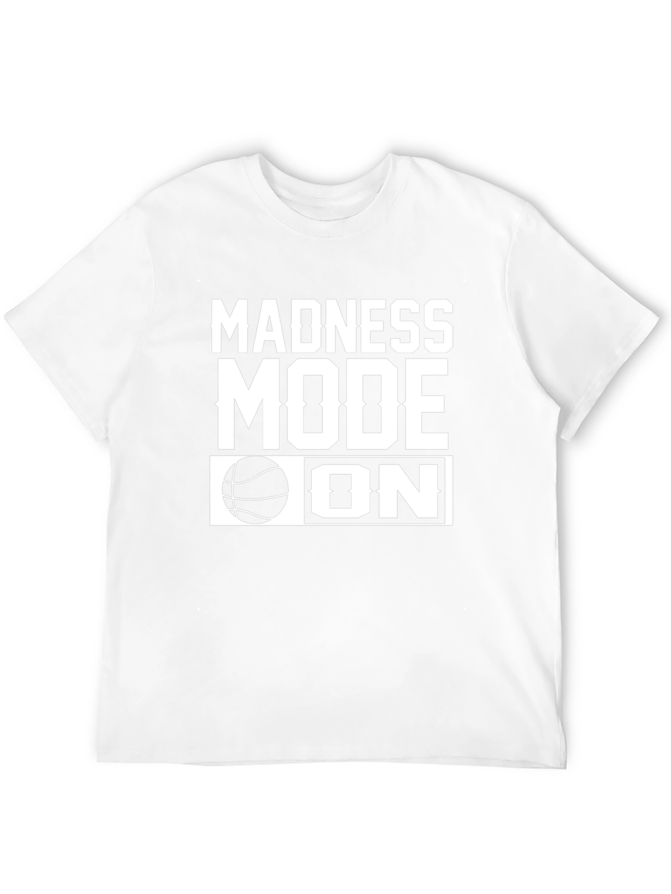 Madness Mode On Basketball Graphic Tee