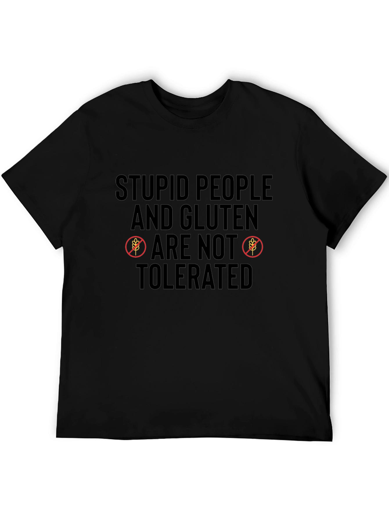 Funny Gluten-Free Slogan T-Shirt