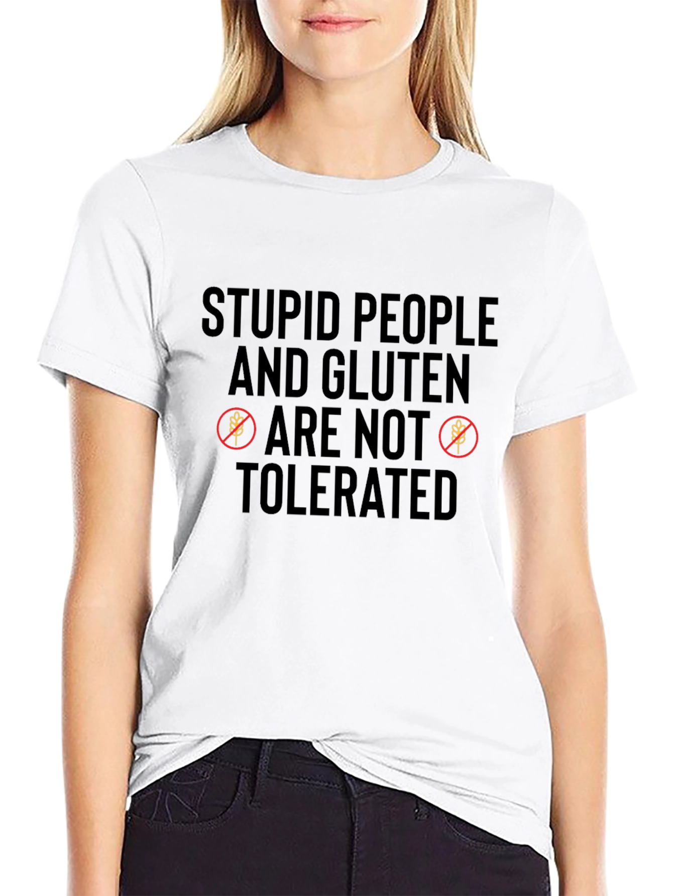 Funny Gluten-Free Slogan T-Shirt