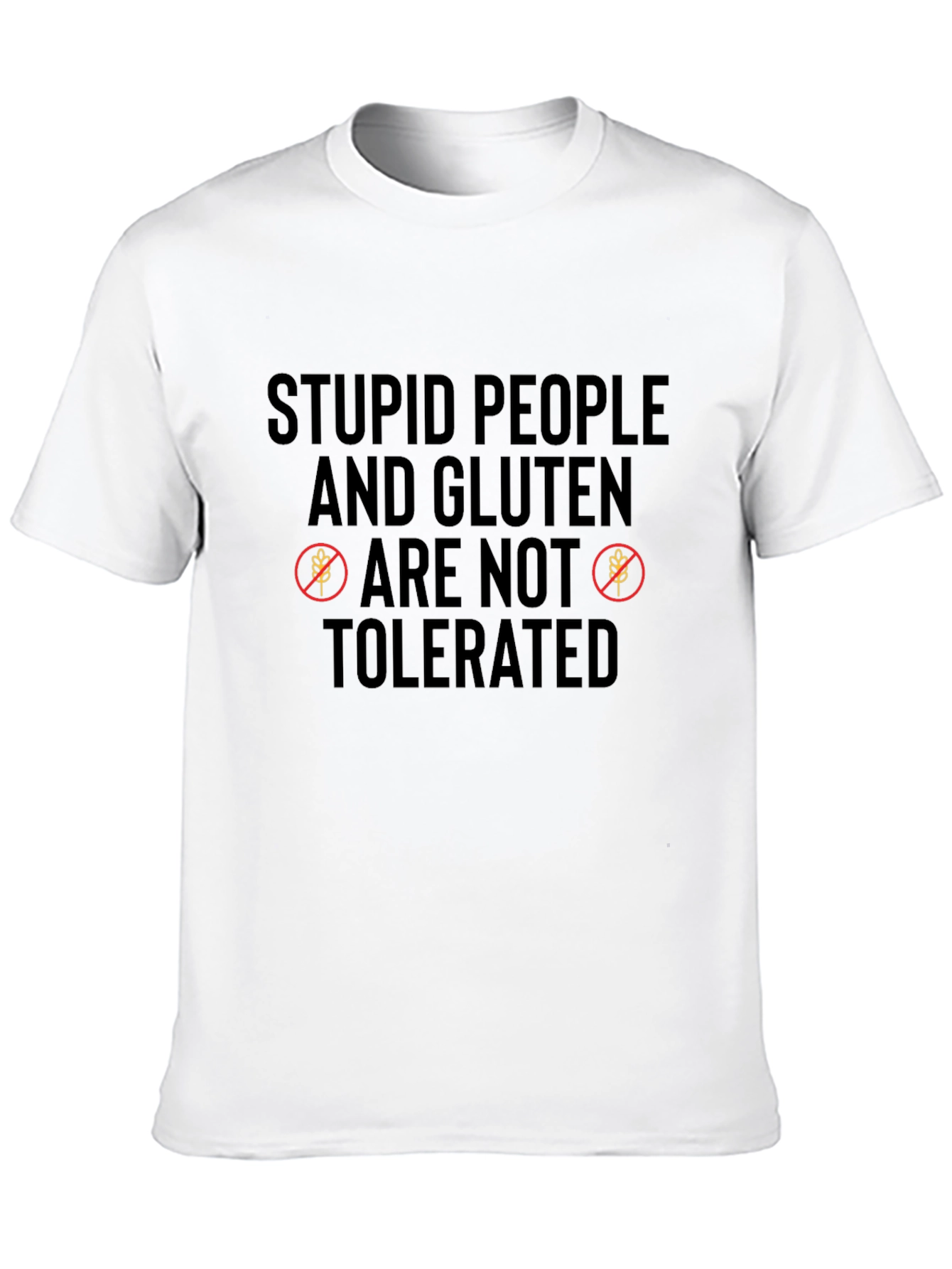 Funny Gluten-Free Slogan T-Shirt