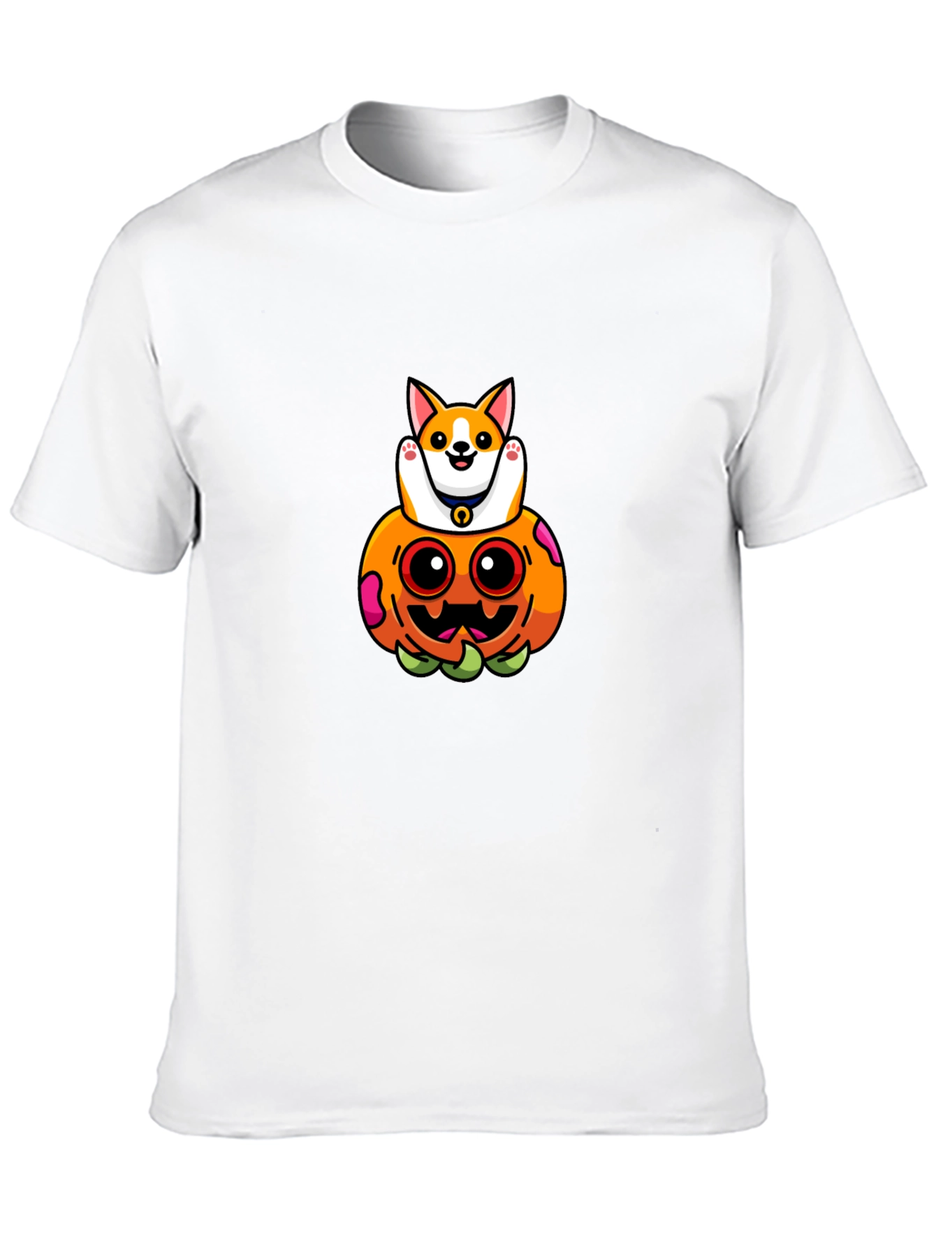 Corgi Pumpkin T-Shirt