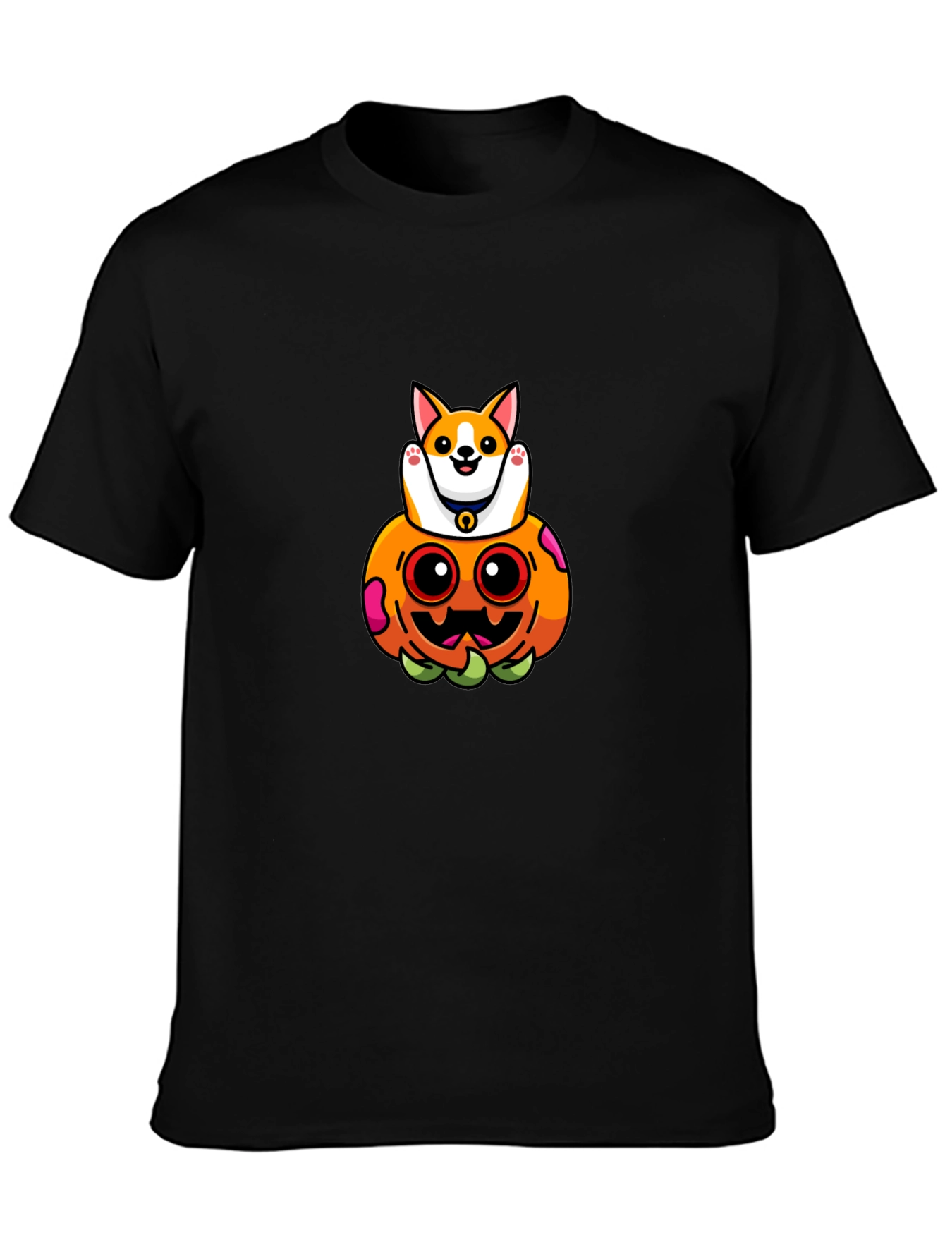 Corgi Pumpkin T-Shirt