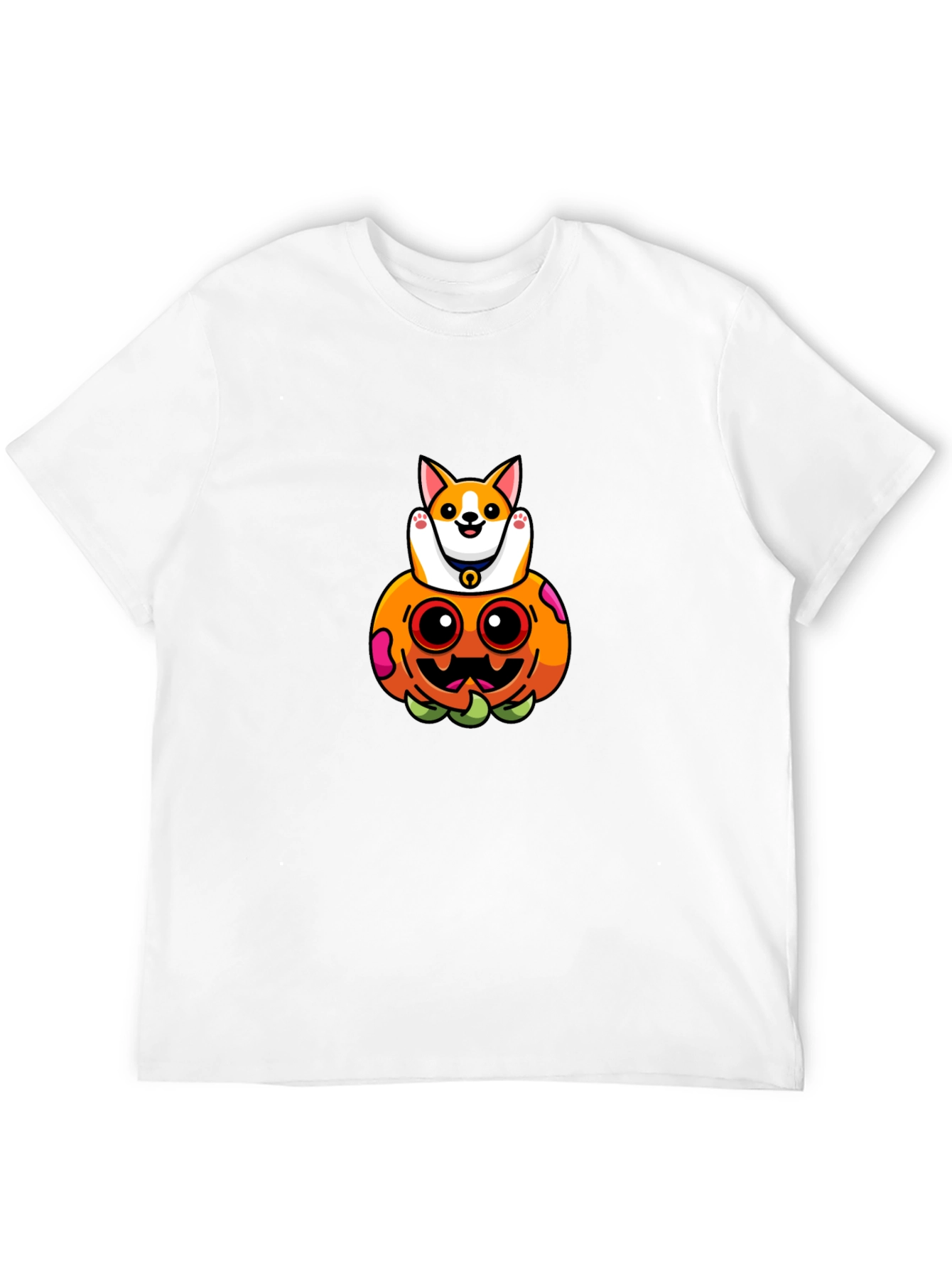 Corgi Pumpkin T-Shirt