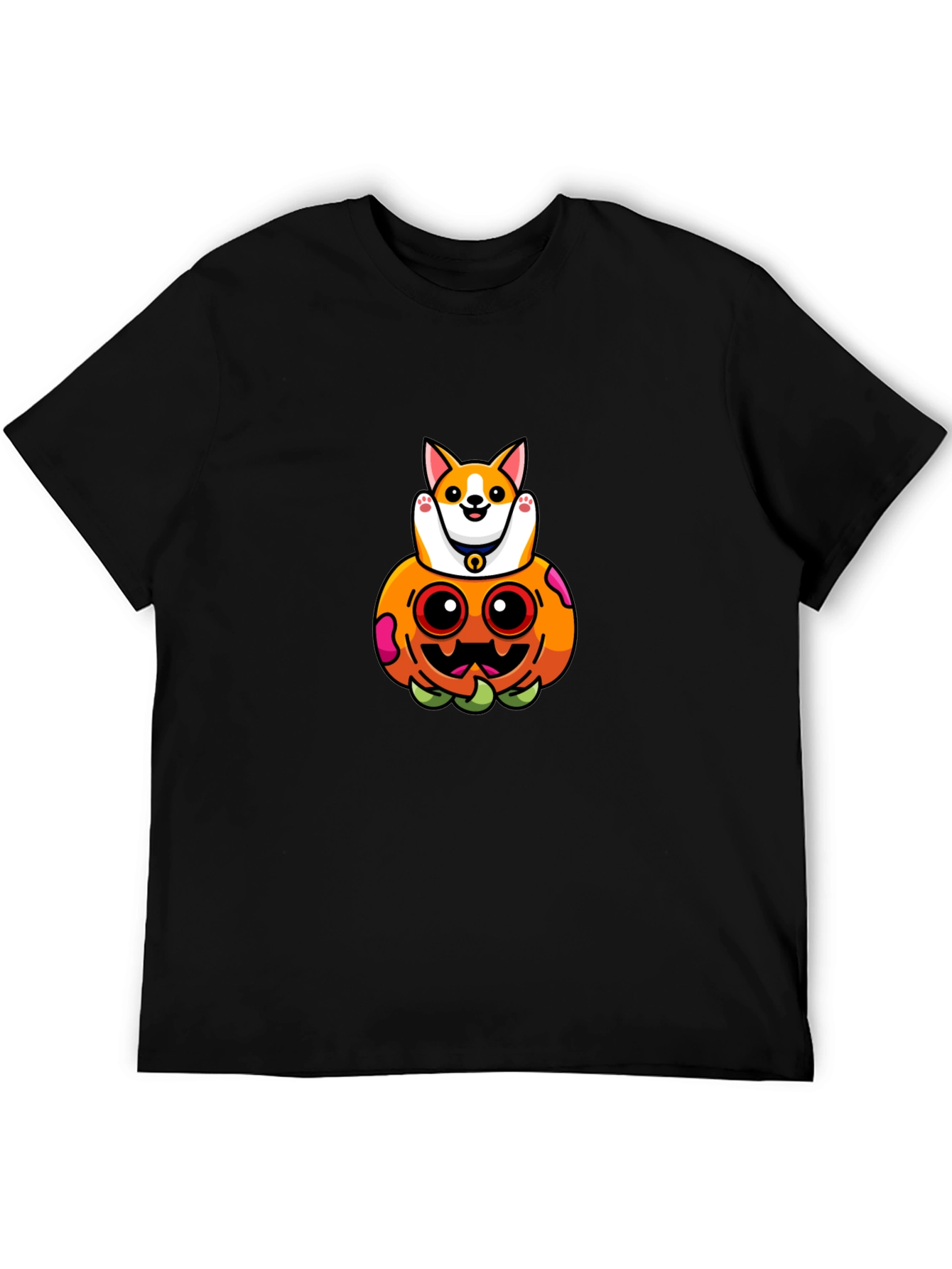 Corgi Pumpkin T-Shirt