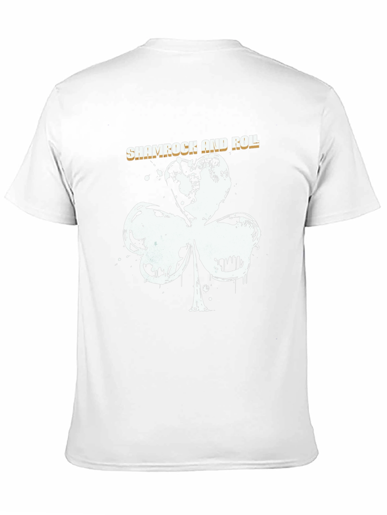 Shamrock and Roll Black T-Shirt