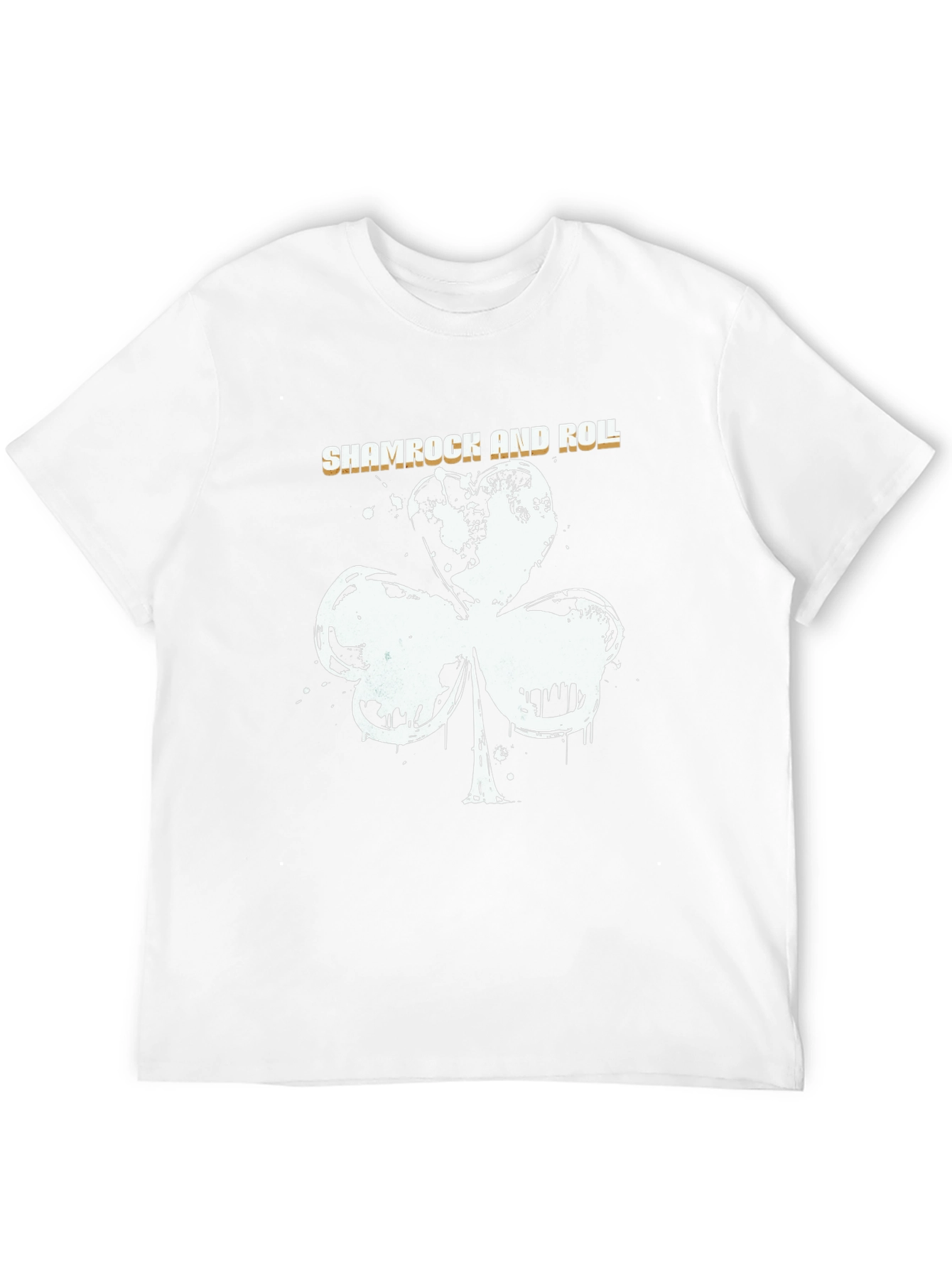 Shamrock and Roll Black T-Shirt