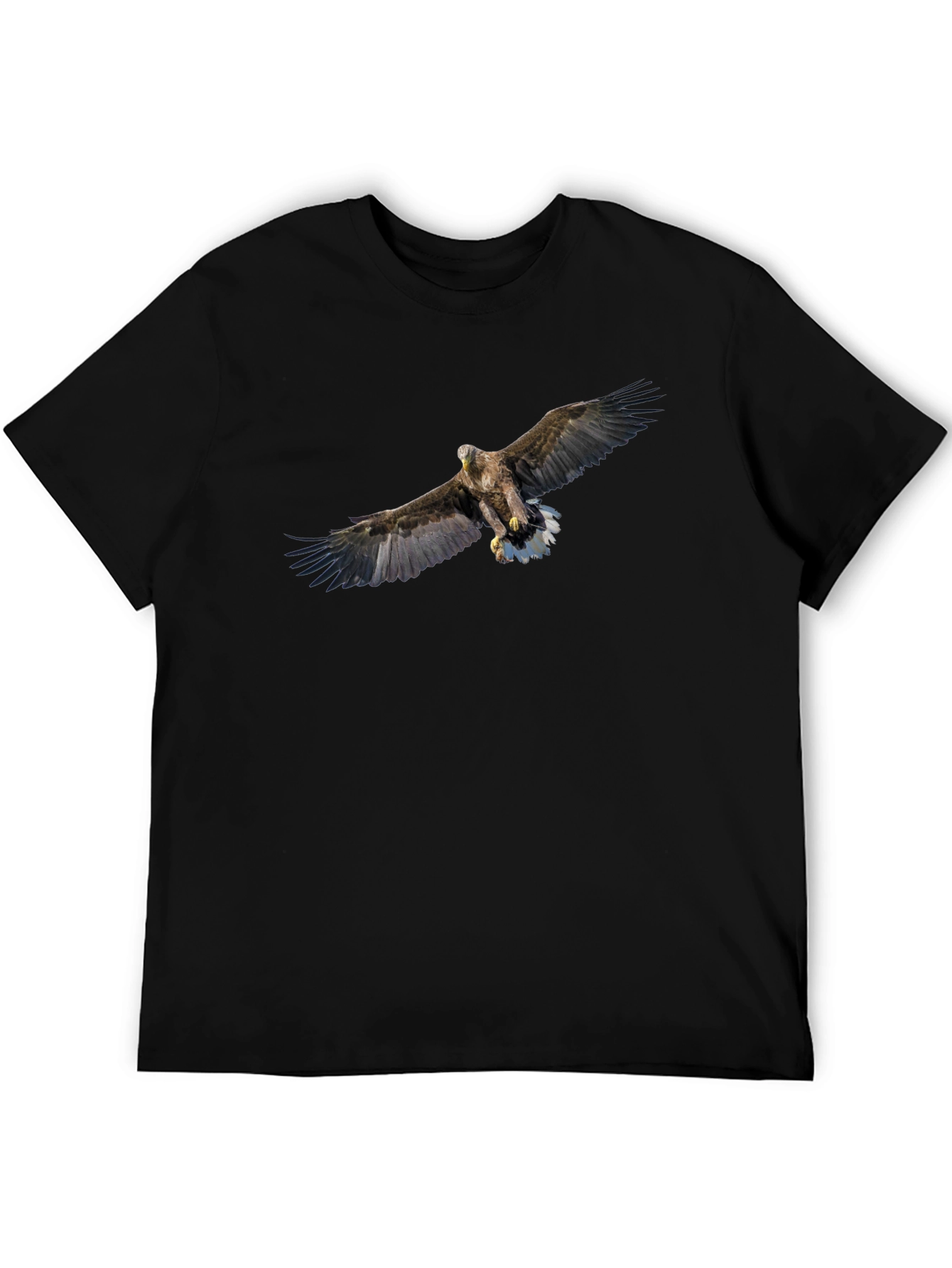Eagle Graphic Black T-Shirt for Men