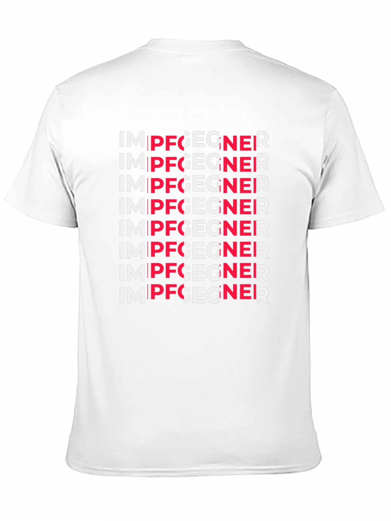 IM PFGEGNER Graphic Tee - Black Crewneck T-Shirt