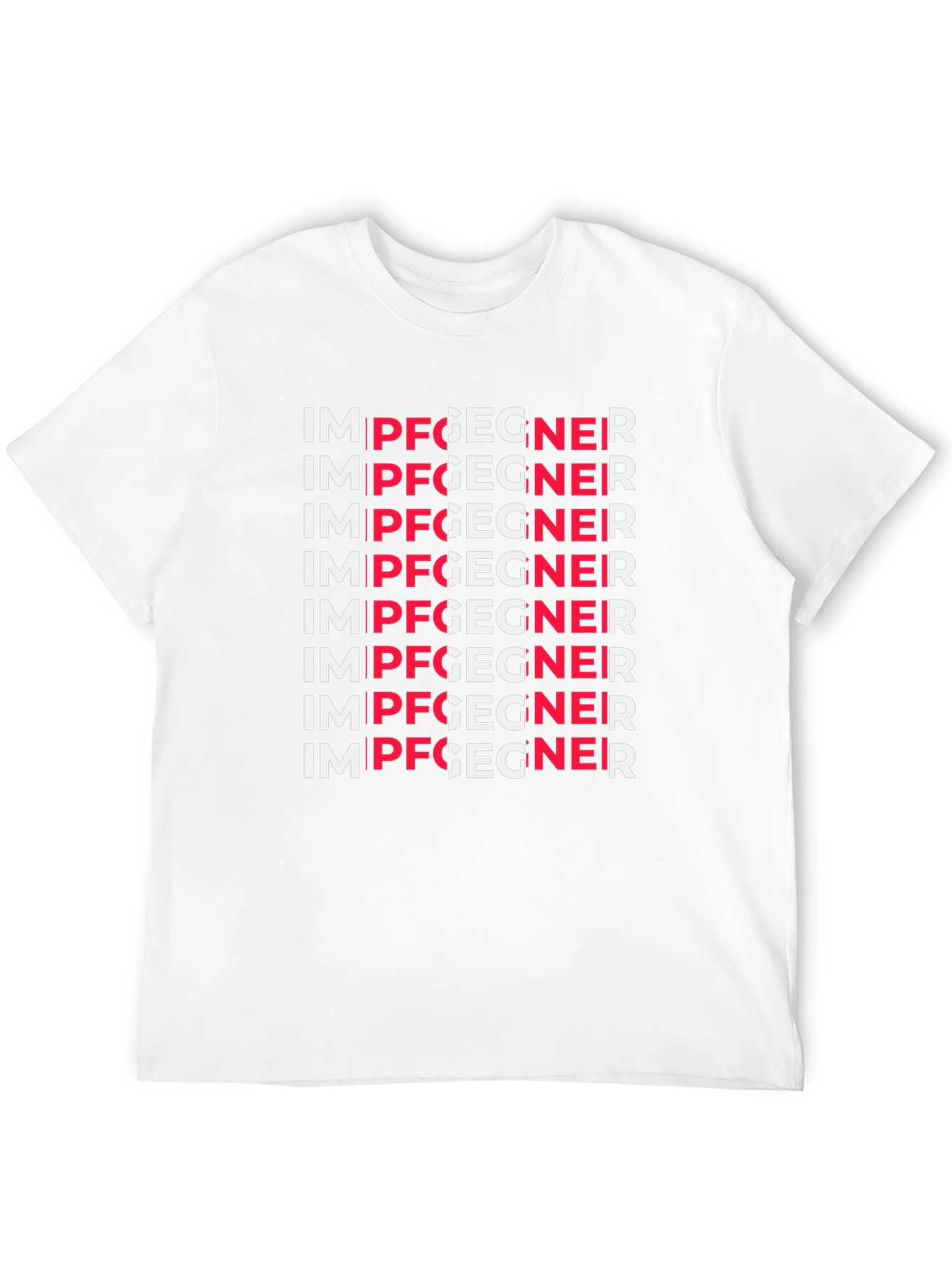 IM PFGEGNER Graphic Tee - Black Crewneck T-Shirt