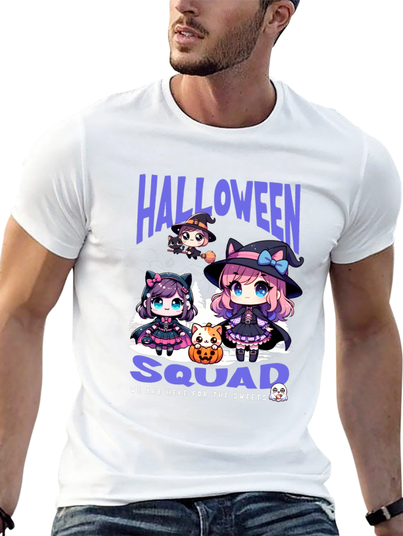 Halloween Squad Anime T-Shirt
