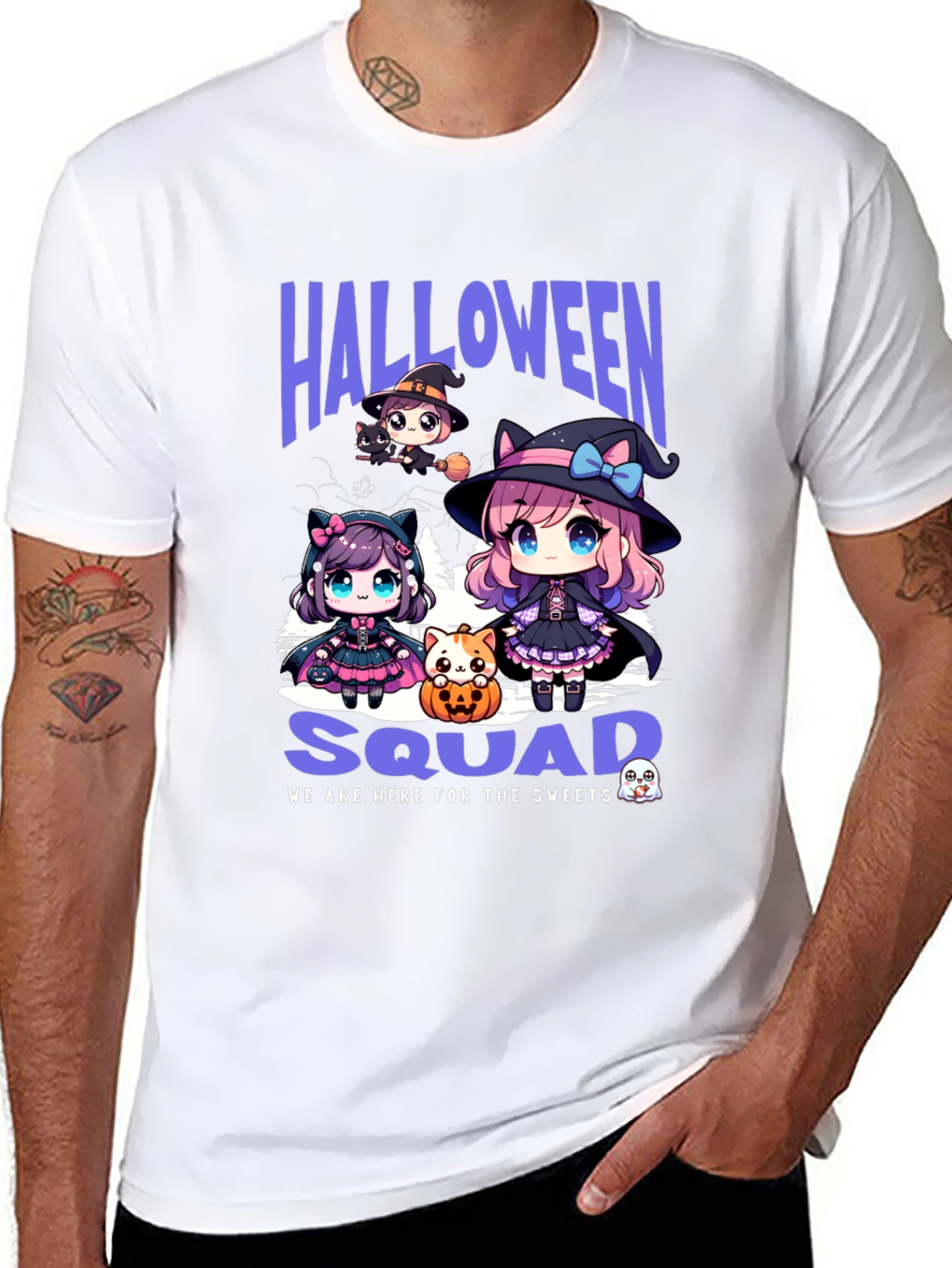 Halloween Squad Anime T-Shirt