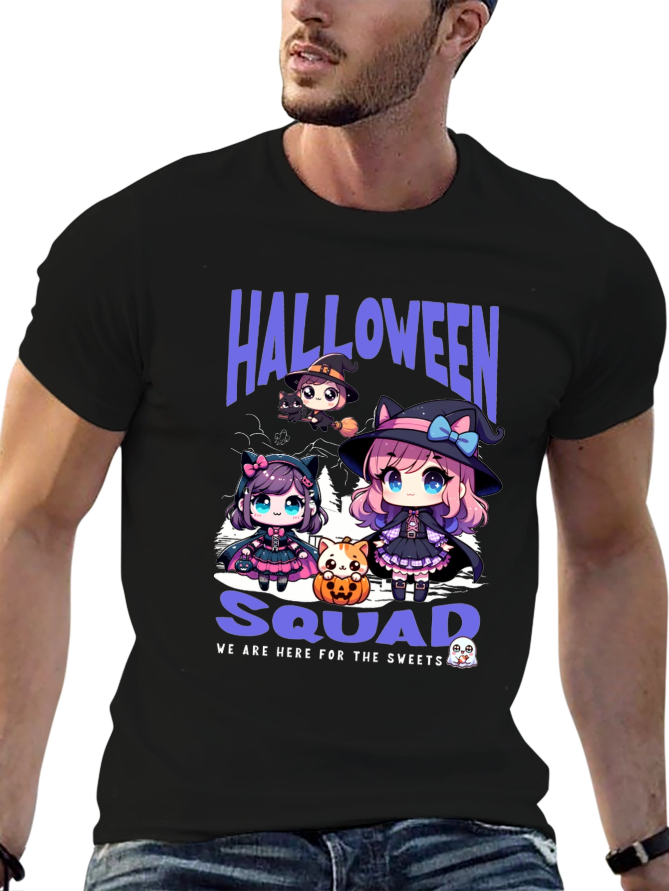 Halloween Squad Anime T-Shirt