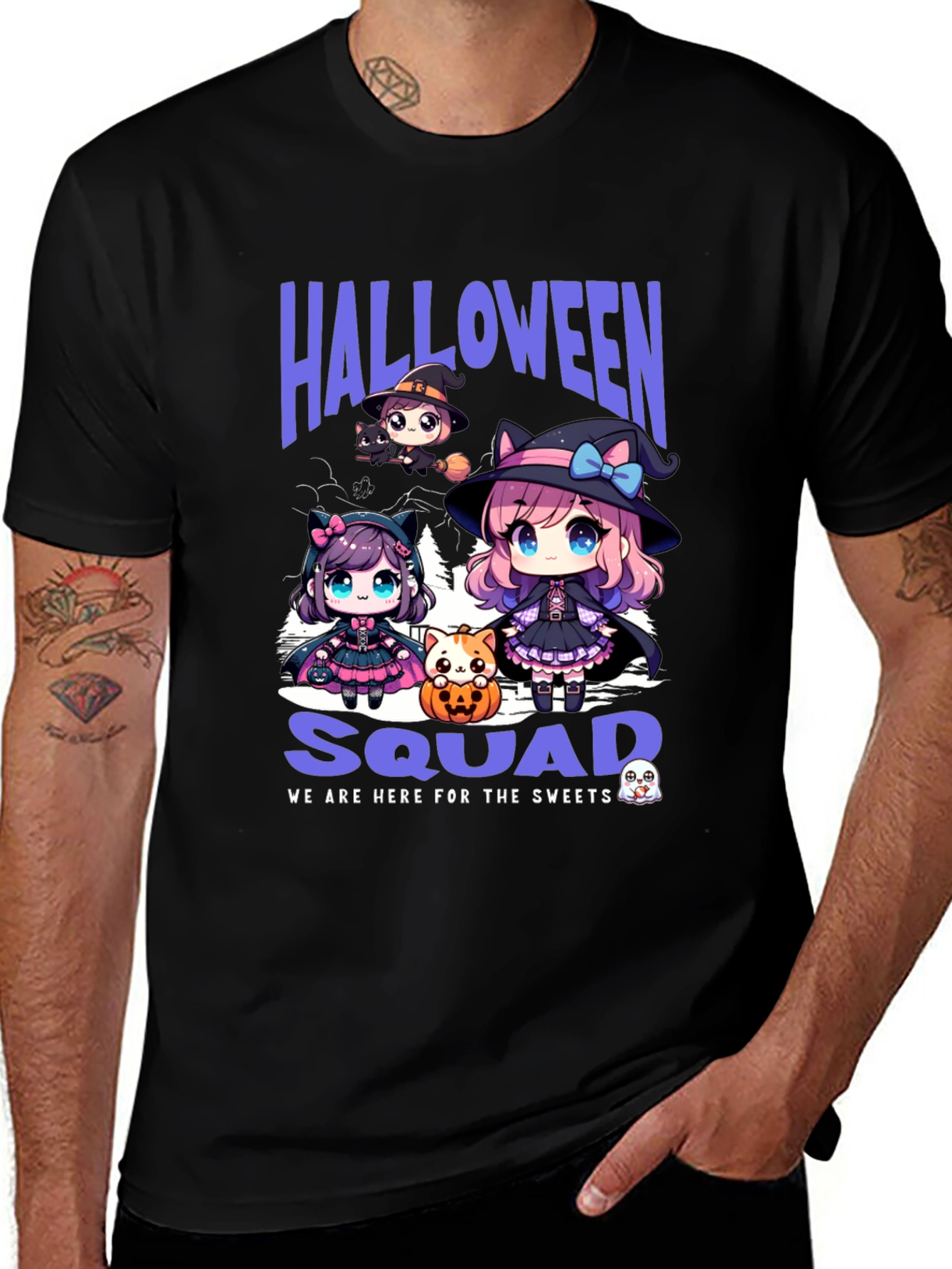 Halloween Squad Anime T-Shirt