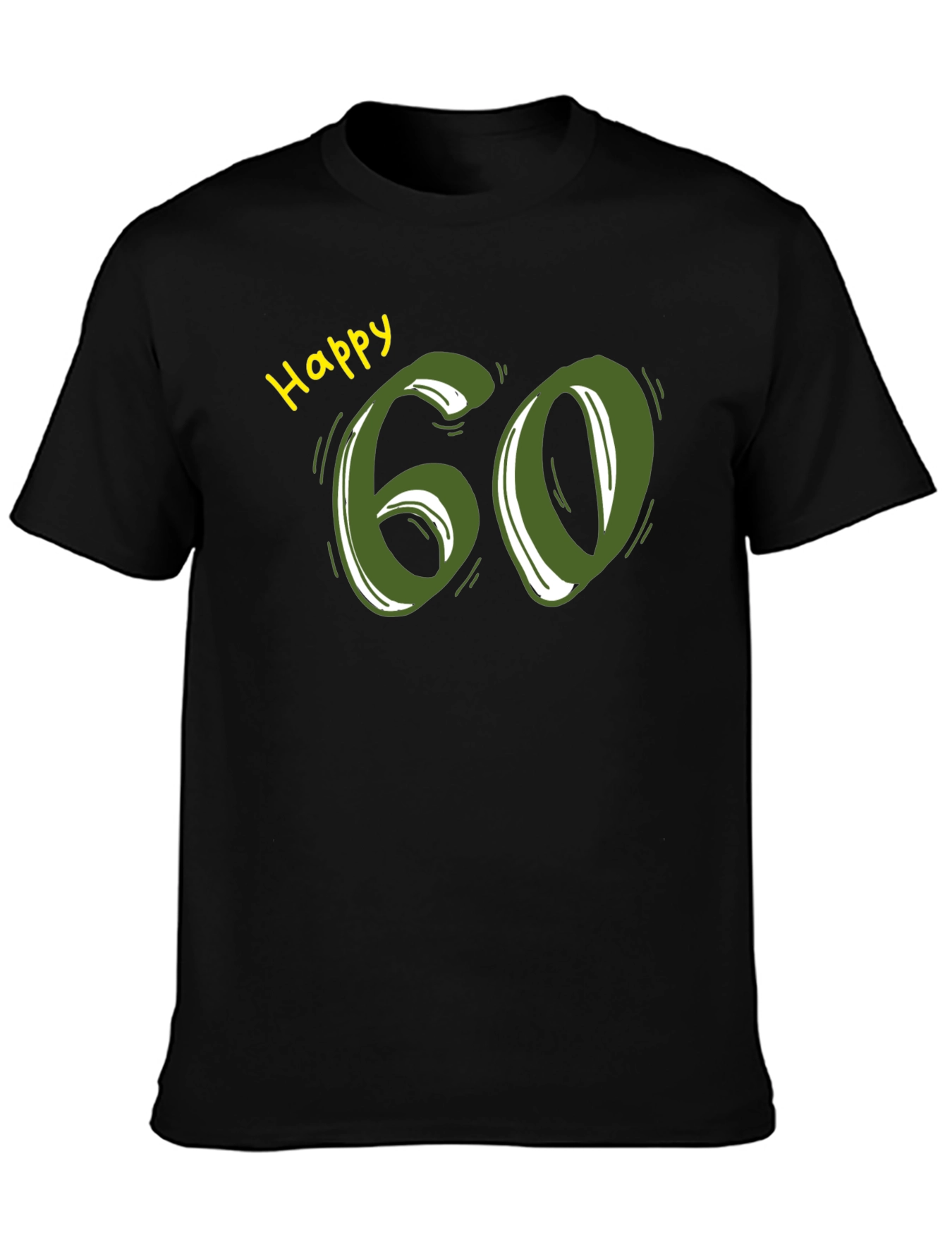 Happy 60th Birthday Graphic T-Shirt