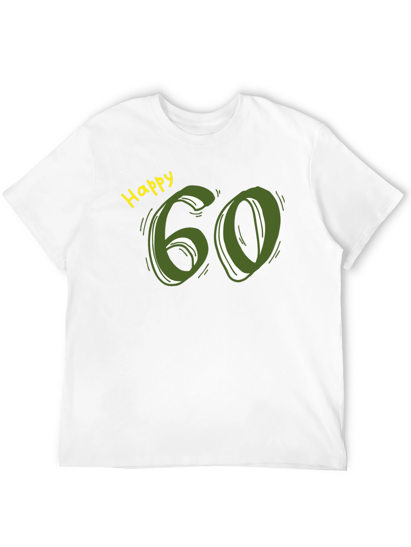 Happy 60th Birthday Graphic T-Shirt