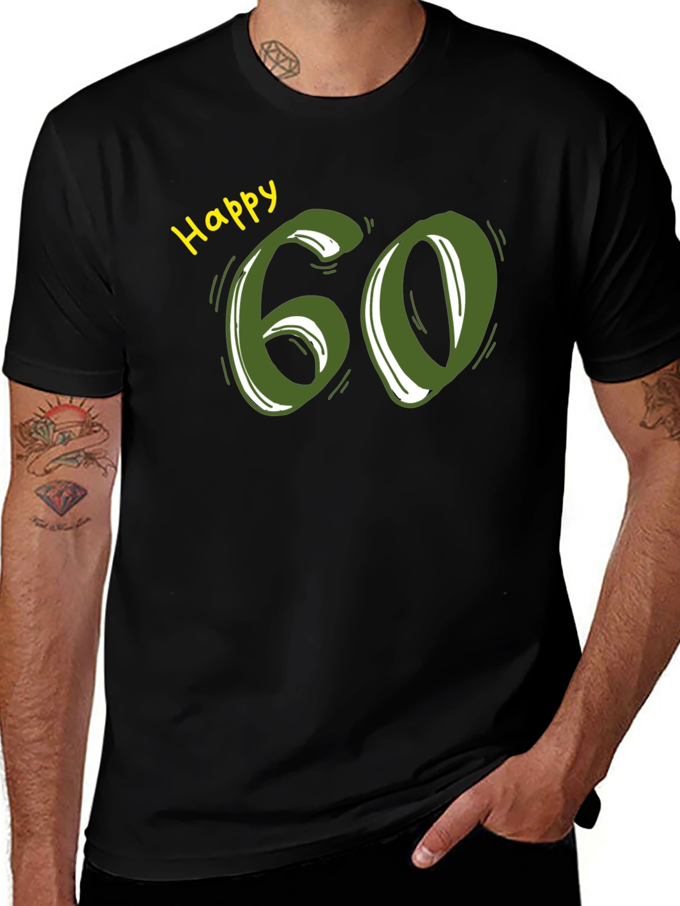 Happy 60th Birthday Graphic T-Shirt