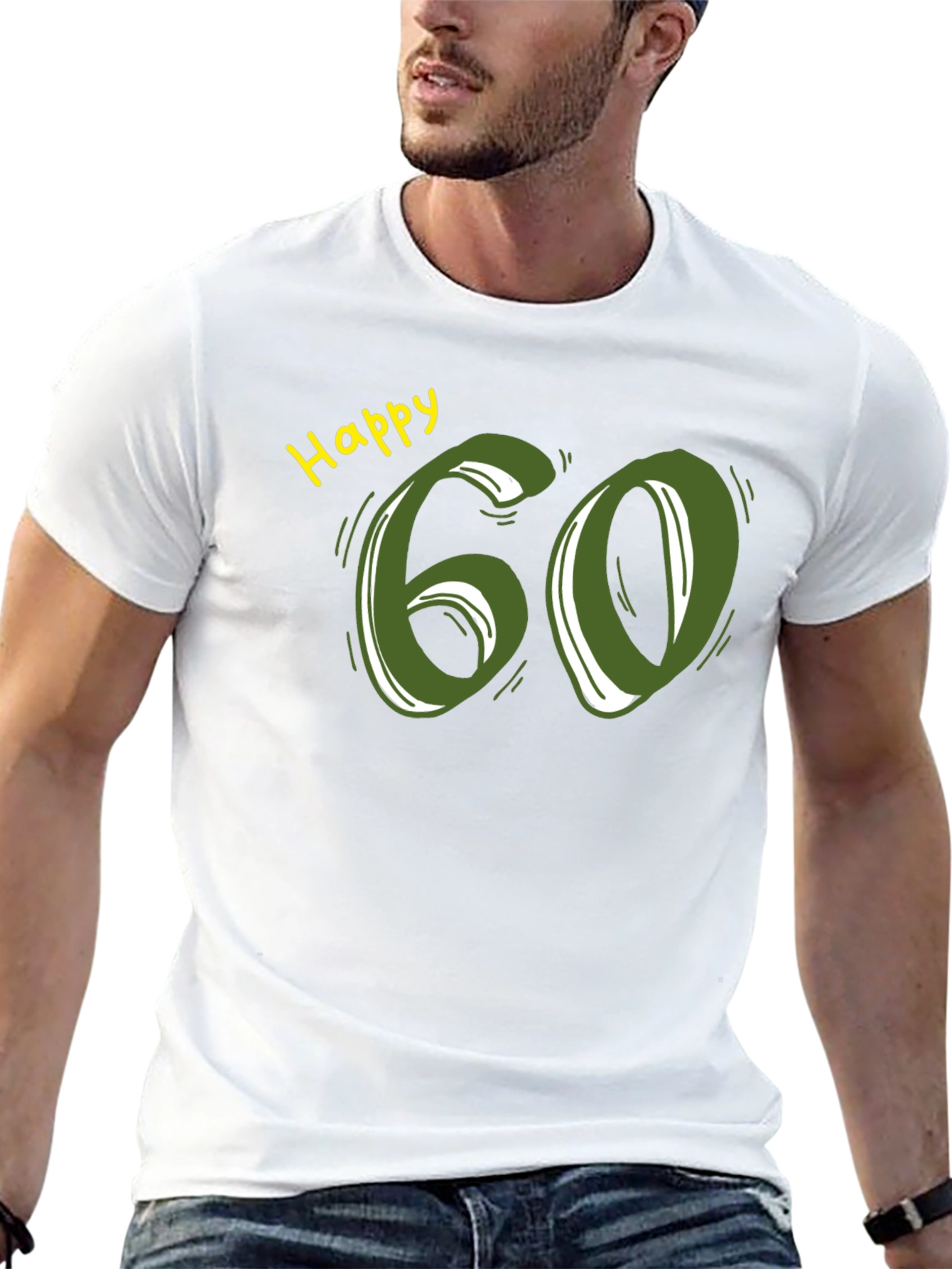 Happy 60th Birthday Graphic T-Shirt